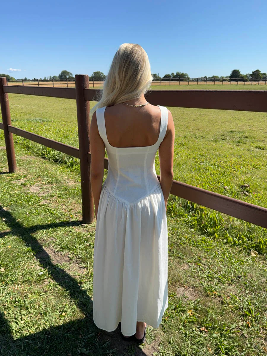 Solia linen dress - White 14 Solia linen dress - White