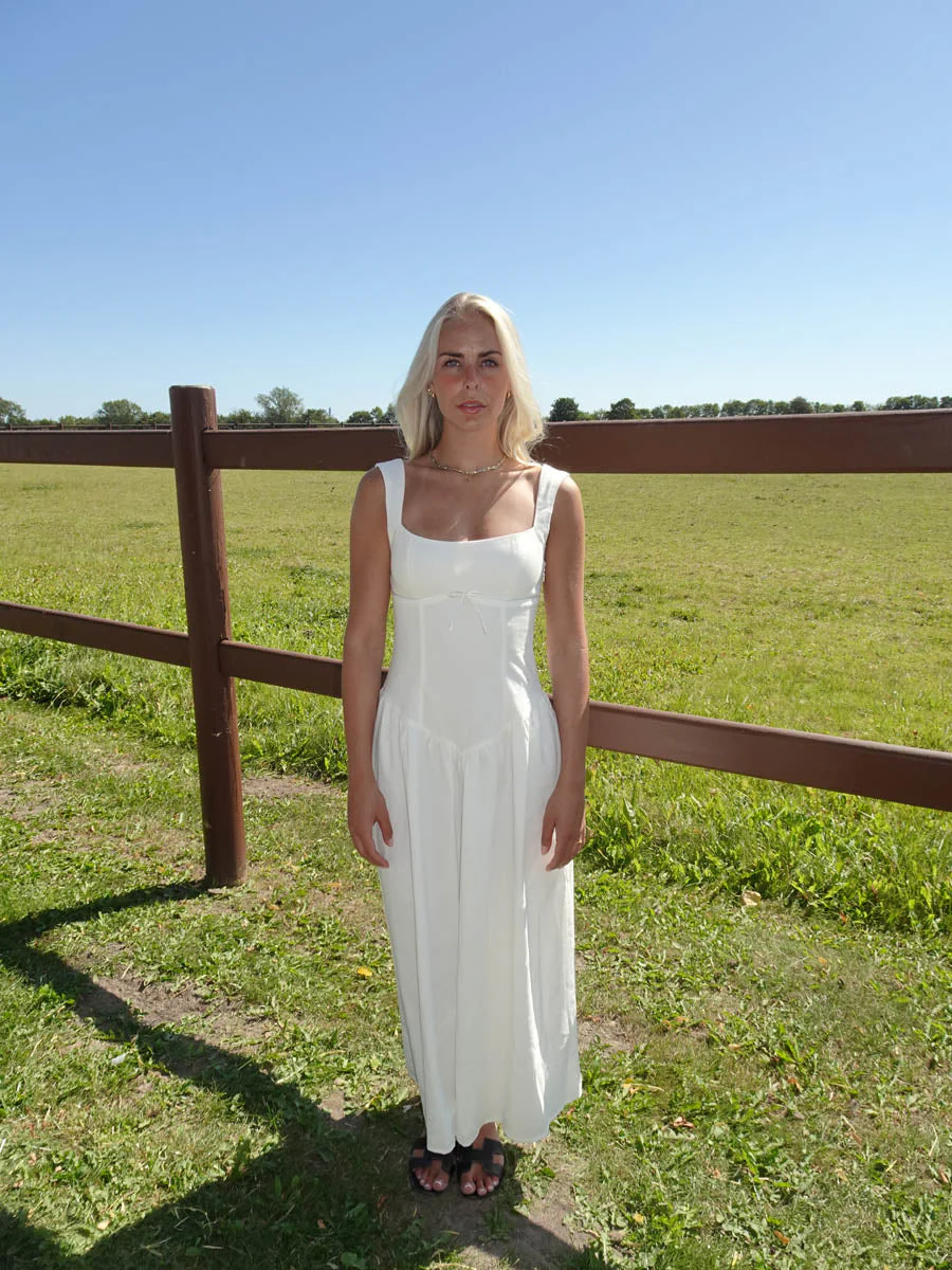 Solia linen dress - White 3 Solia linen dress - White