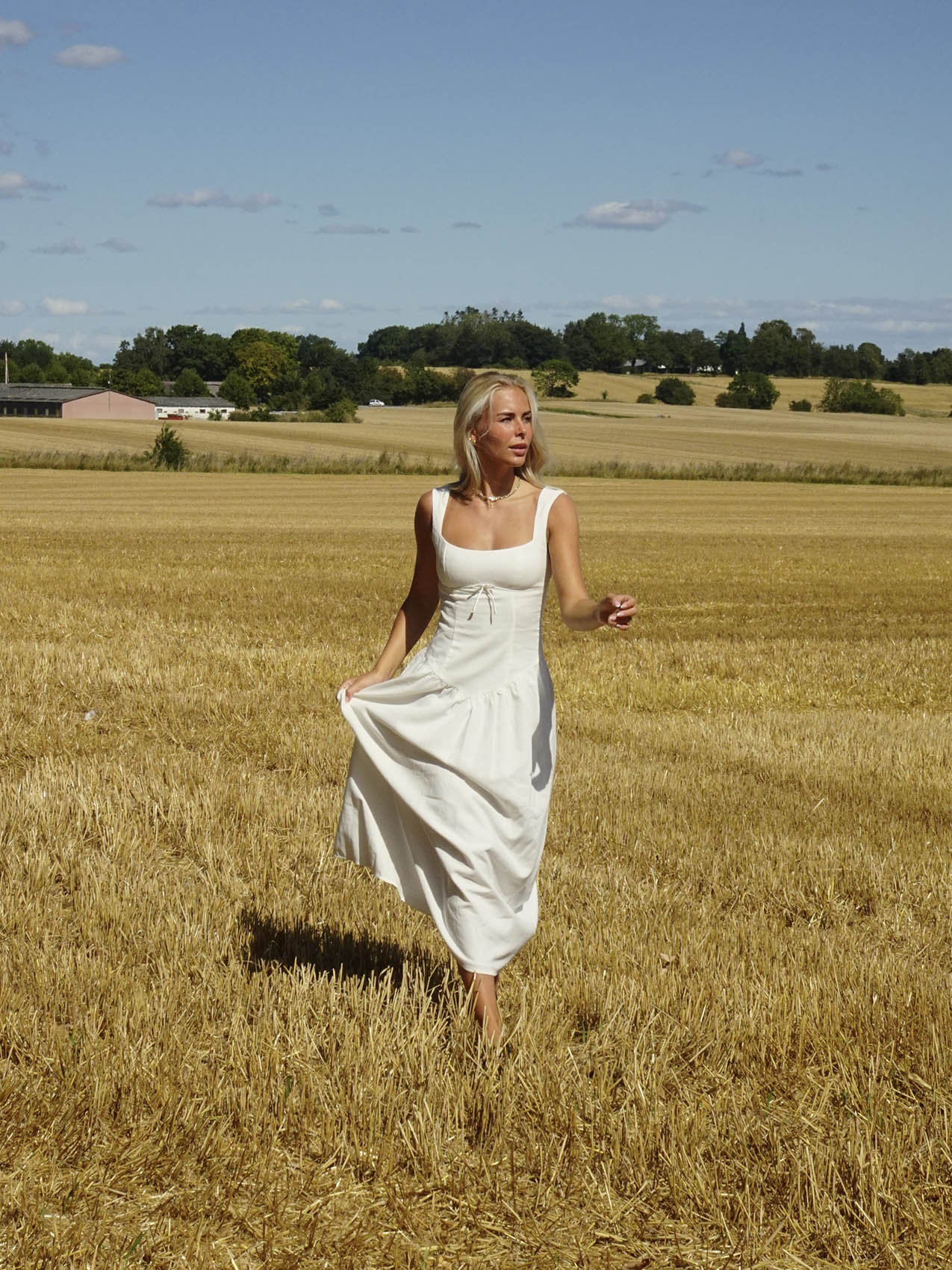 Solia linen dress - White 4 Solia linen dress - White
