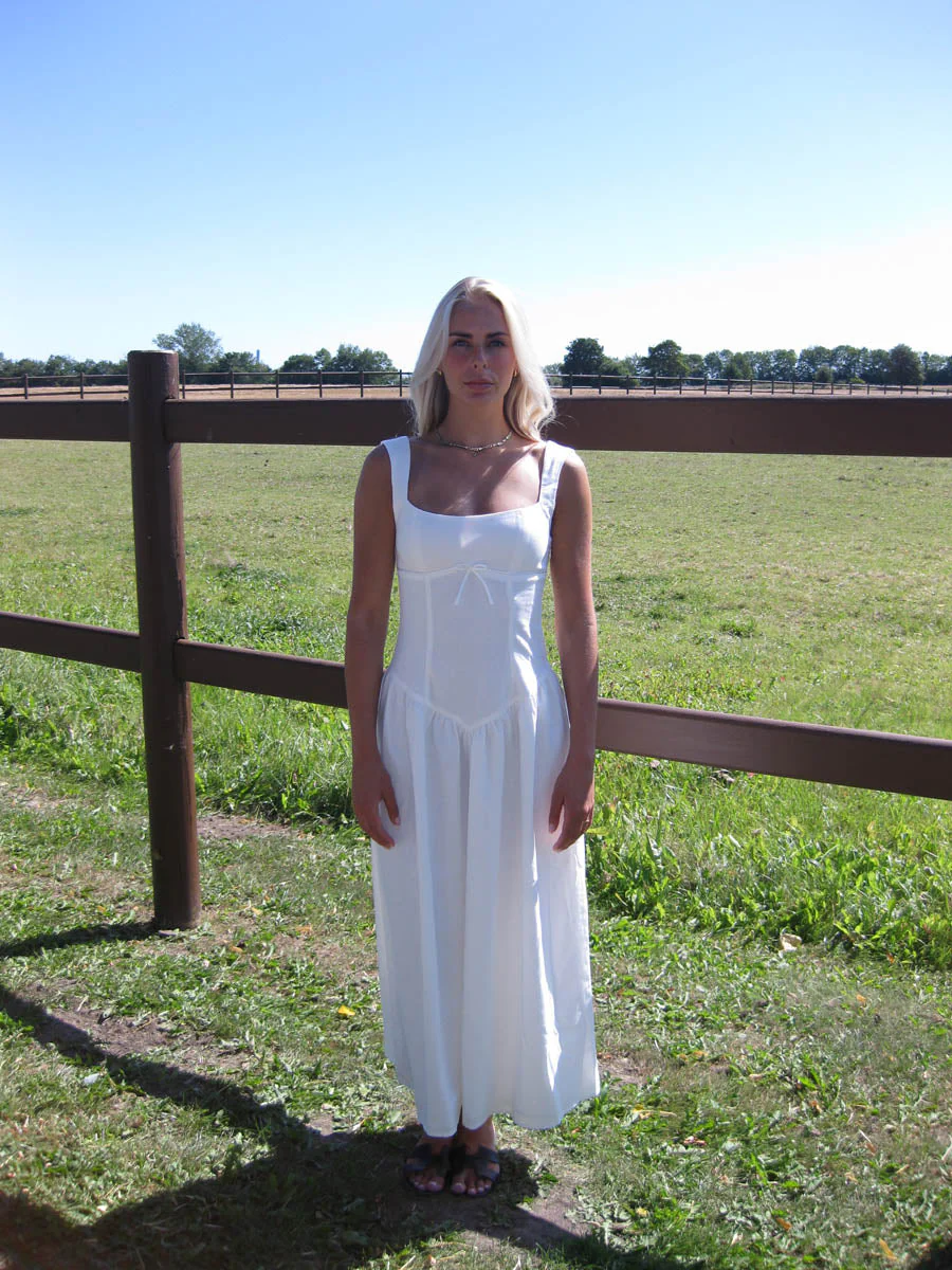 Solia linen dress - White 5 Solia linen dress - White