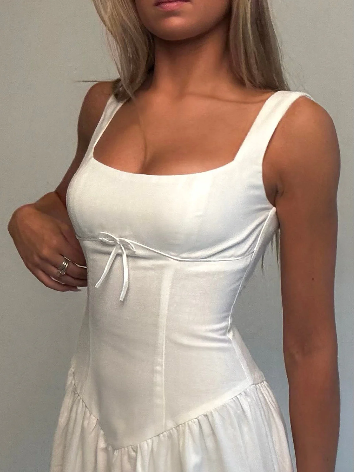 Solia linen dress - White 7 Solia linen dress - White