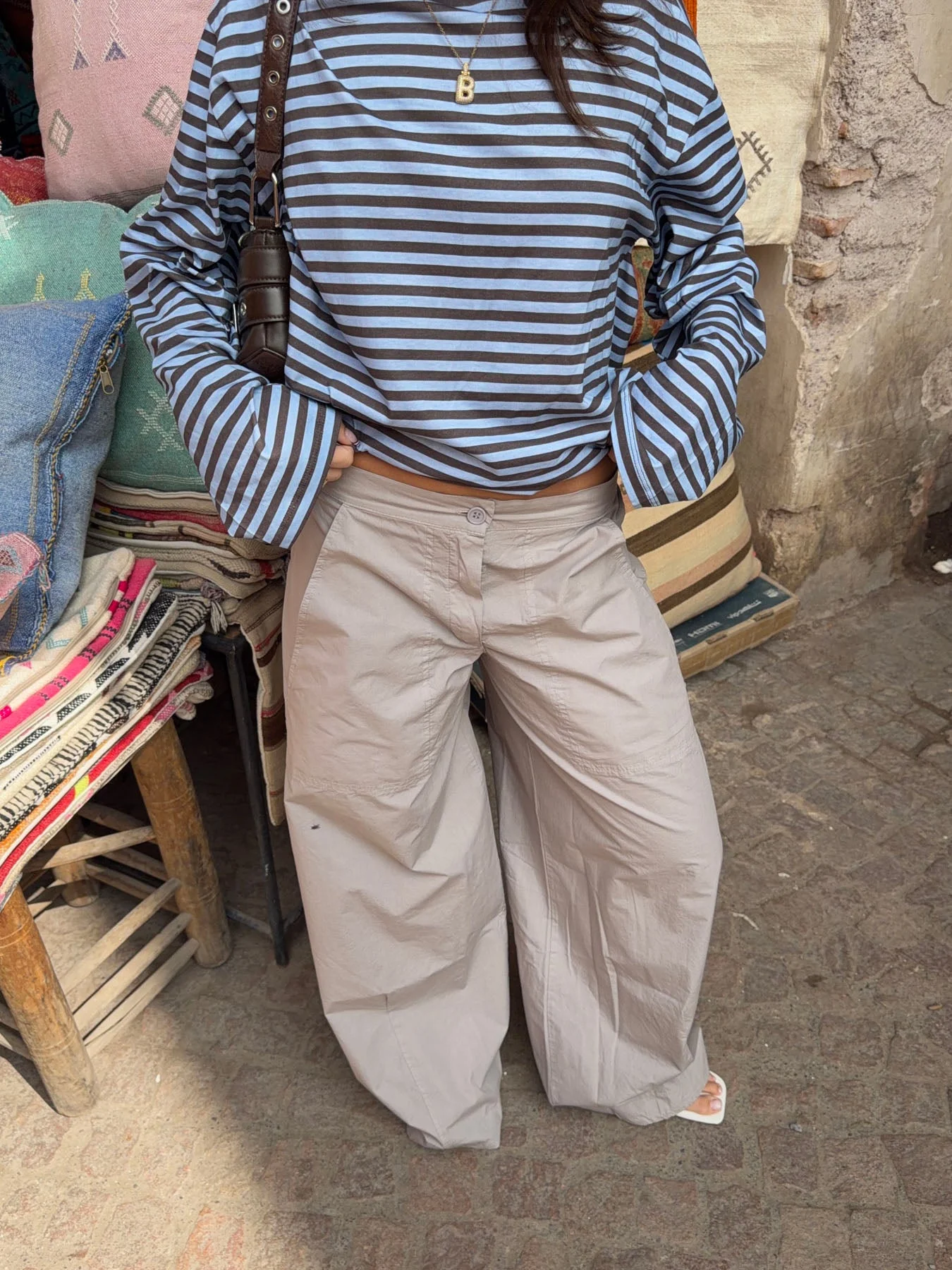 Takina cargo pants - Beige 2 Takina cargo pants - Beige