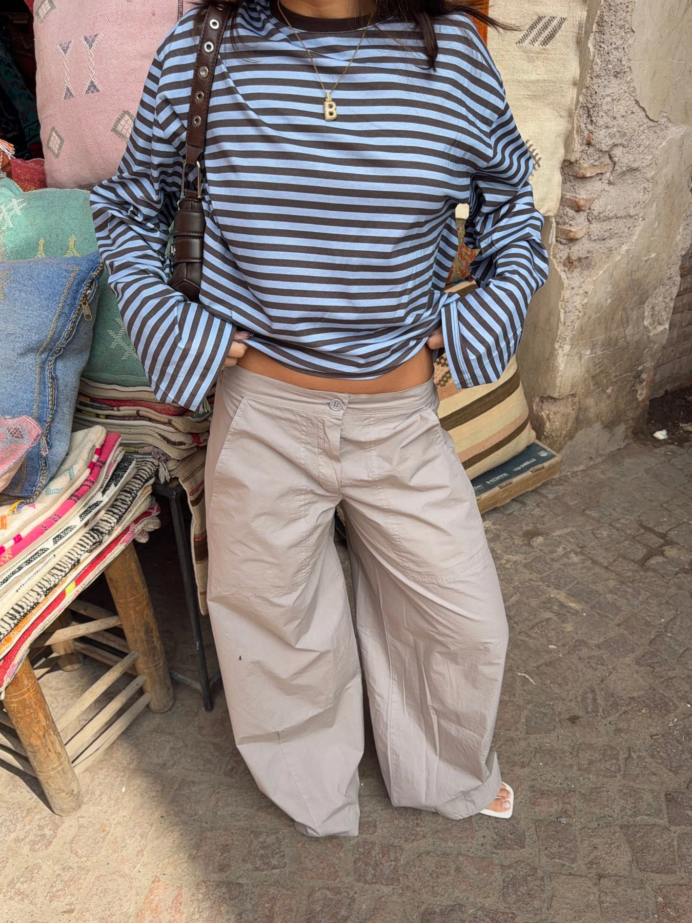 Takina cargo pants - Beige 8 Takina cargo pants - Beige