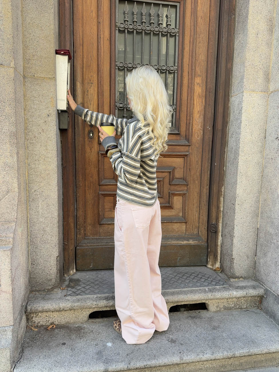 Tanija jeans with ring details - Light pink 3 Tanija jeans with ring details - Light pink