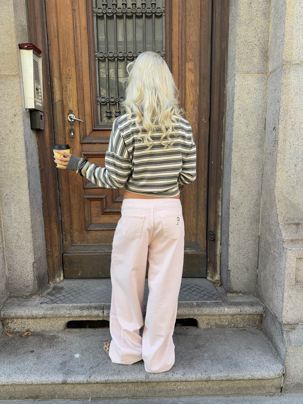 Tanija jeans with ring details - Light pink 6 Tanija jeans with ring details - Light pink