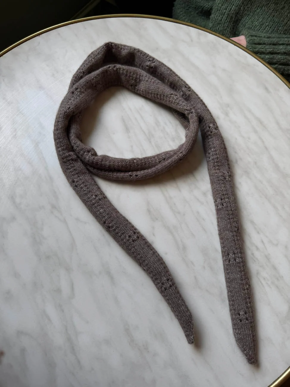 Tova scarf - Taupe 5 Tova scarf - Taupe