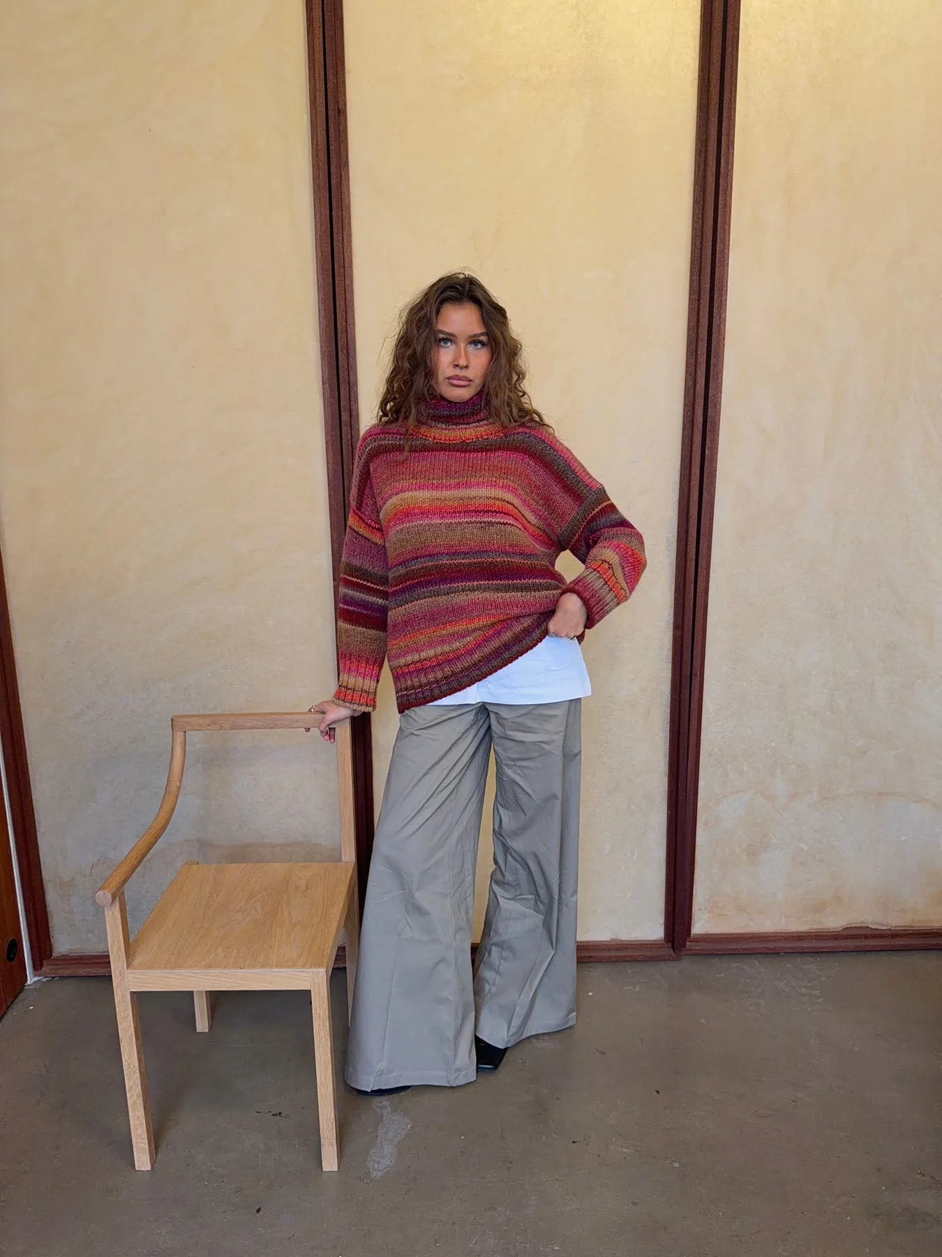 Valdamara oversized turtleneck - Multicolored 10 Valdamara oversized turtleneck - Multicolored