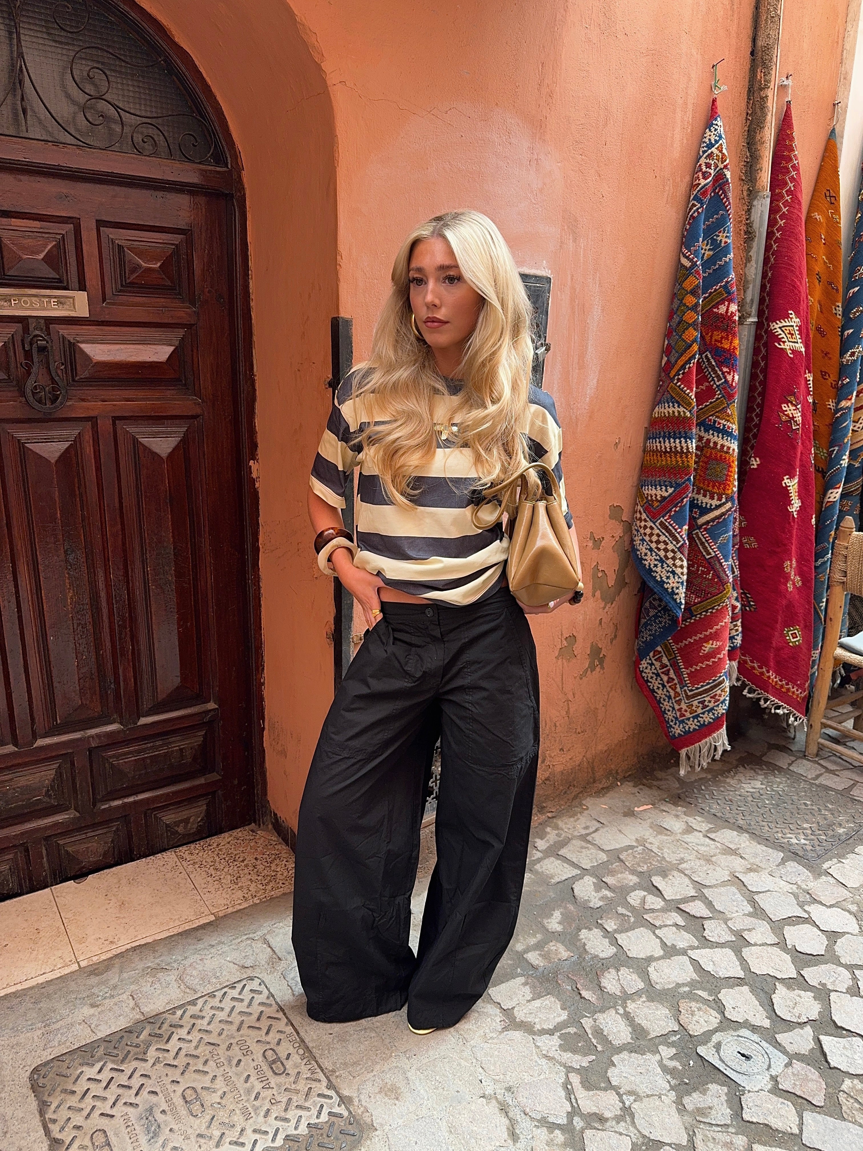 Zinnia oversized t-shirt - Yellow/grey 5 Zinnia oversized t-shirt - Yellow/grey