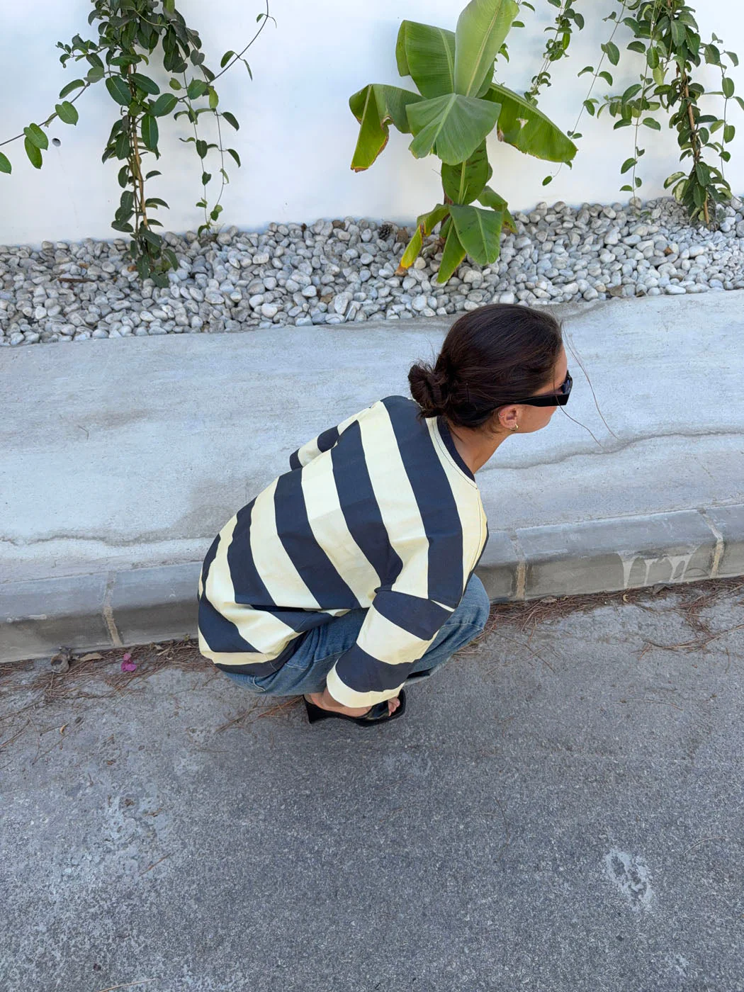 Zinnia oversized t-shirt - Yellow/grey 9 Zinnia oversized t-shirt - Yellow/grey