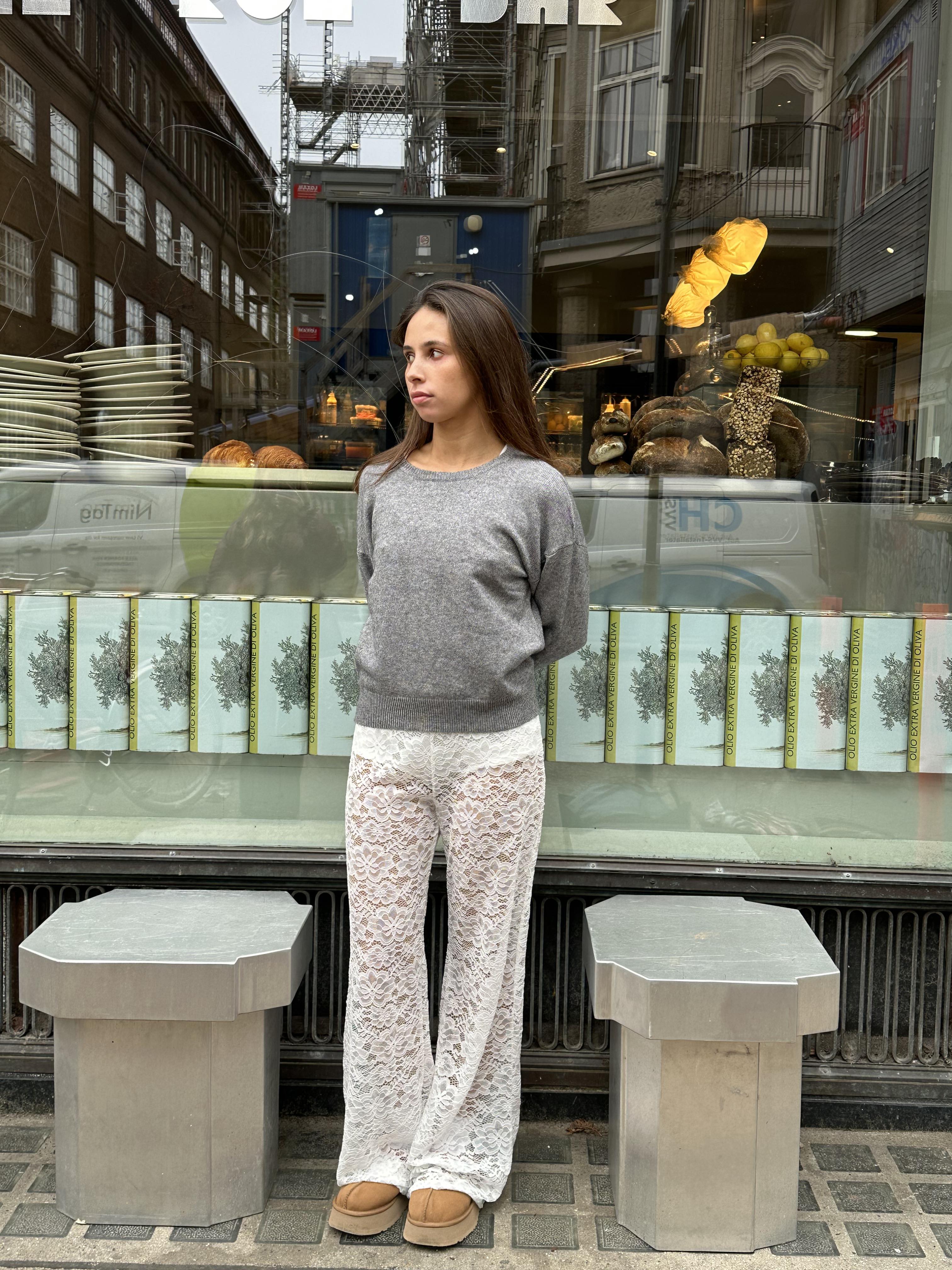 Marla lace pants - White 10 Marla lace pants - White