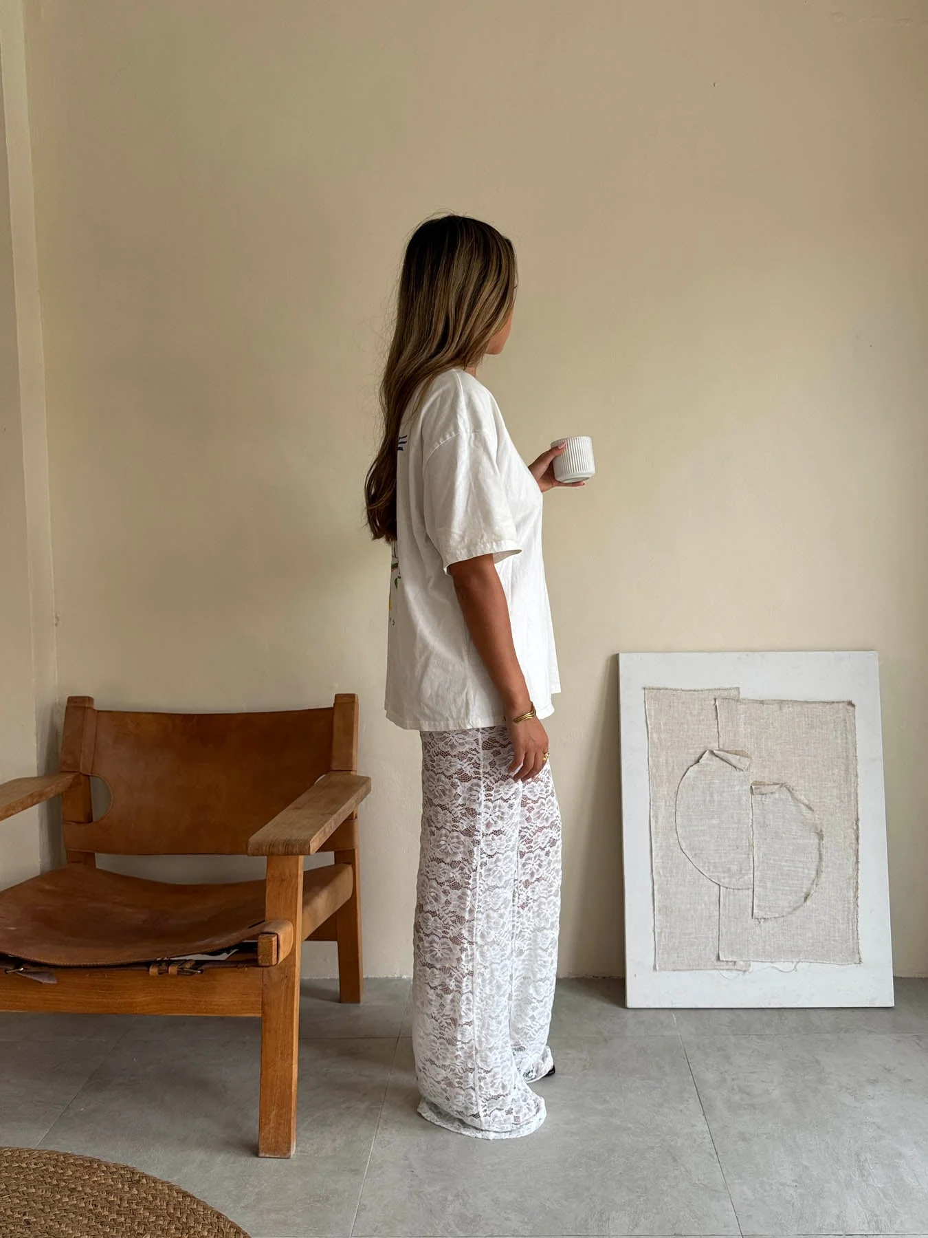 Marla lace pants - White 11 Marla lace pants - White