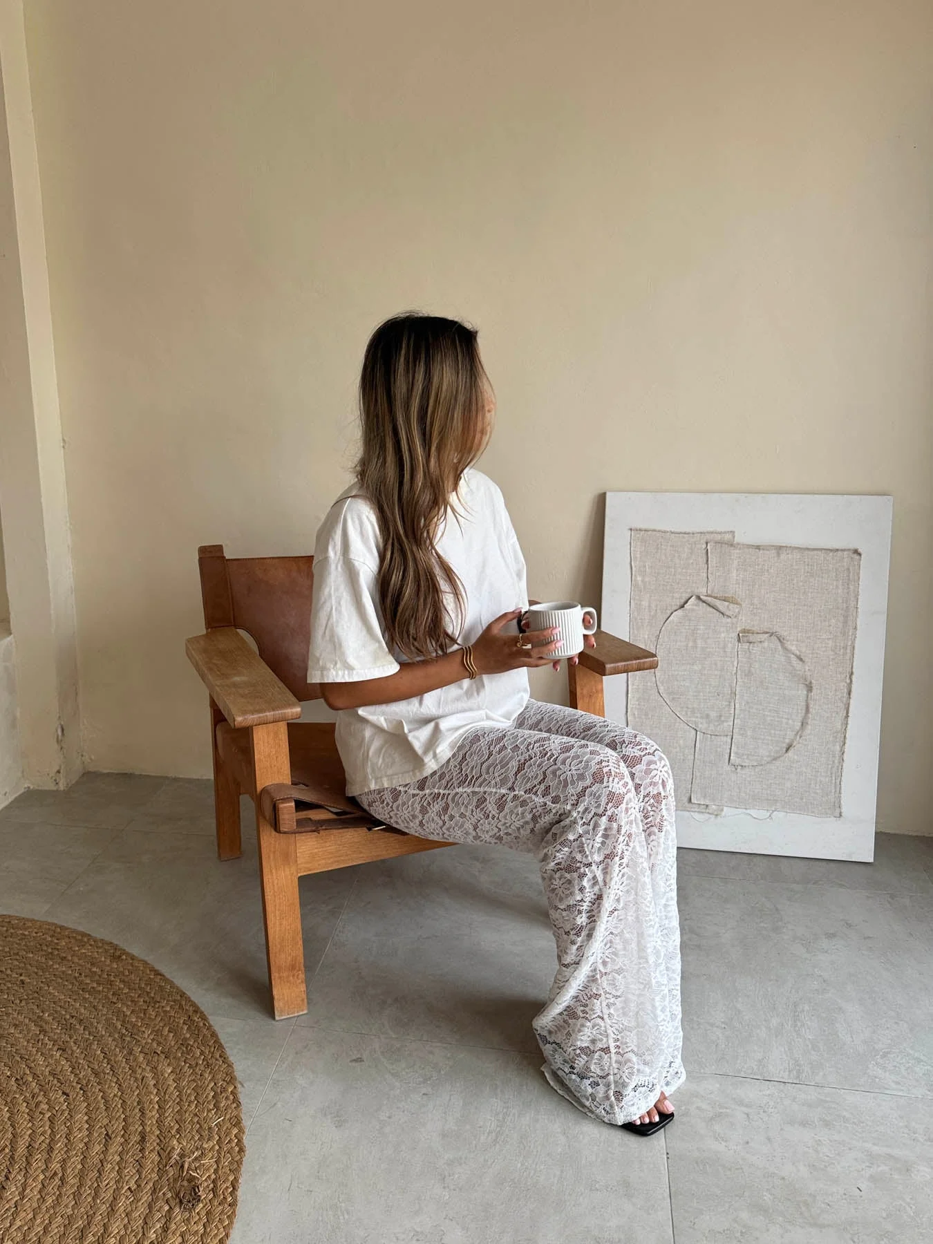 Marla lace pants - White 13 Marla lace pants - White