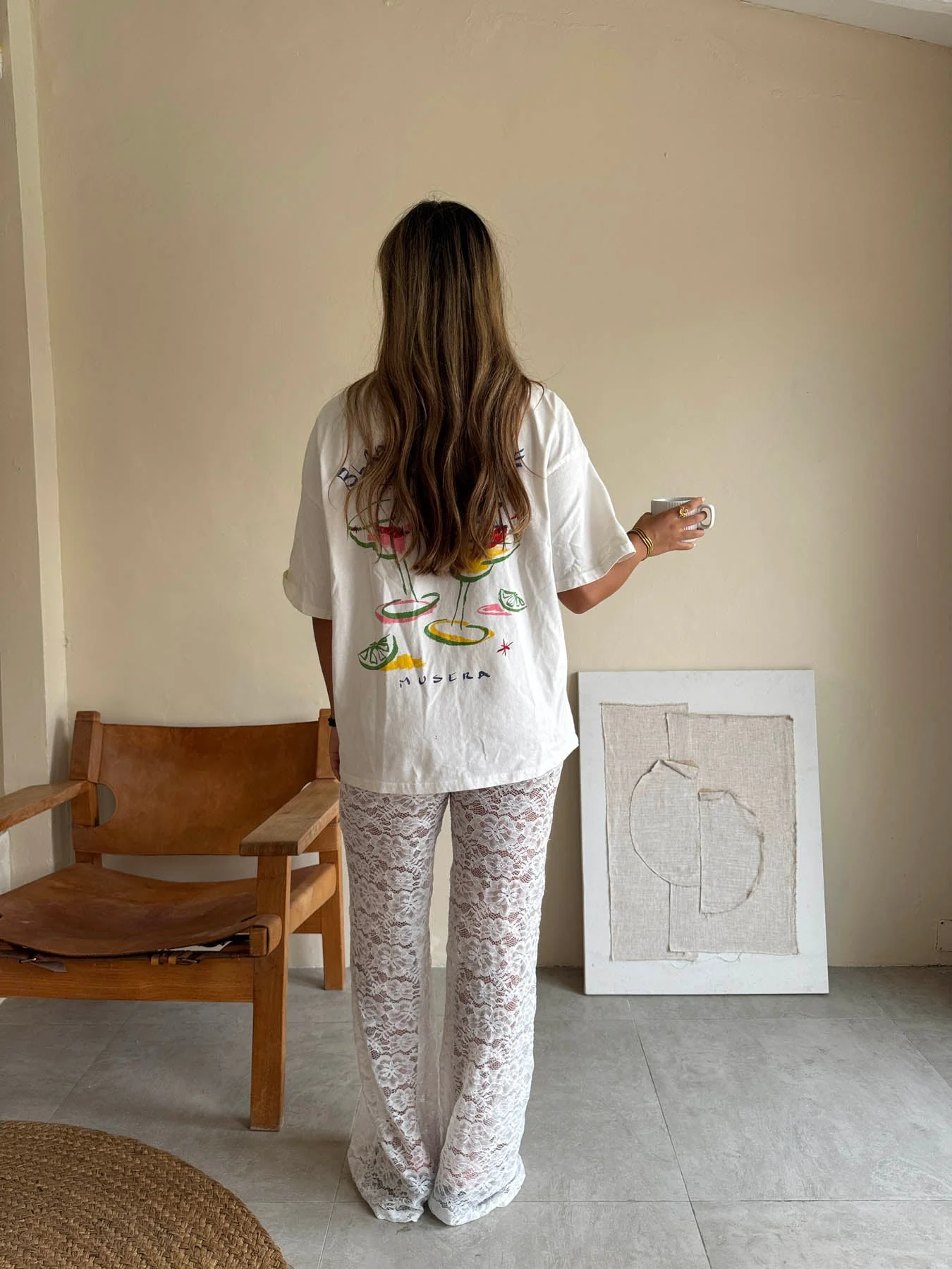 Marla lace pants - White 5 Marla lace pants - White