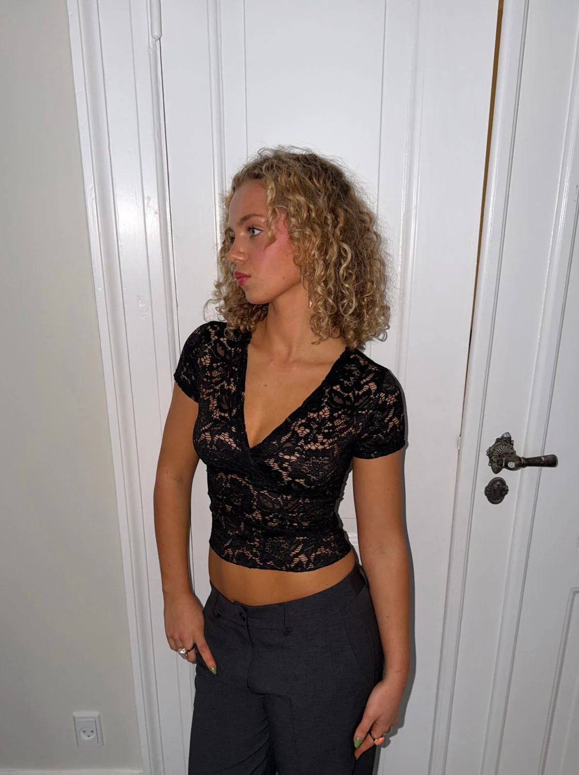 Bernadette lace top - Black 14 Bernadette lace top - Black
