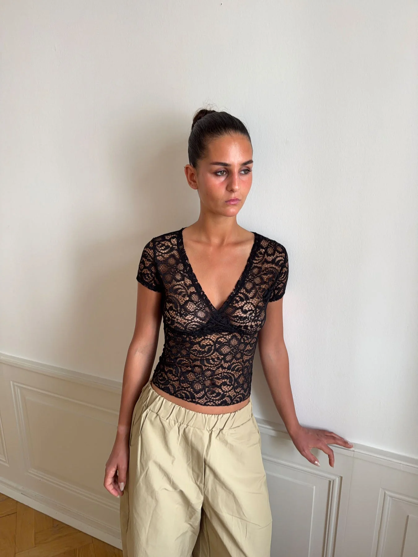 Bernadette lace top - Black 4 Bernadette lace top - Black