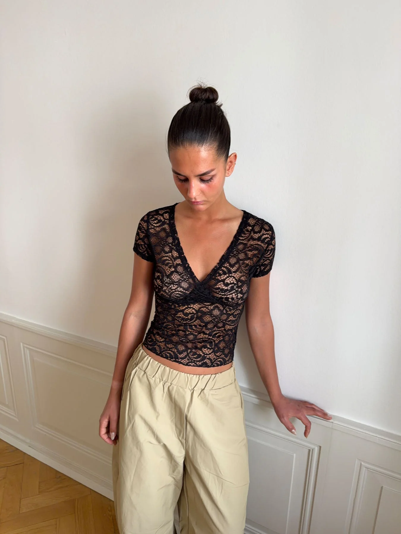 Bernadette lace top - Black 7 Bernadette lace top - Black