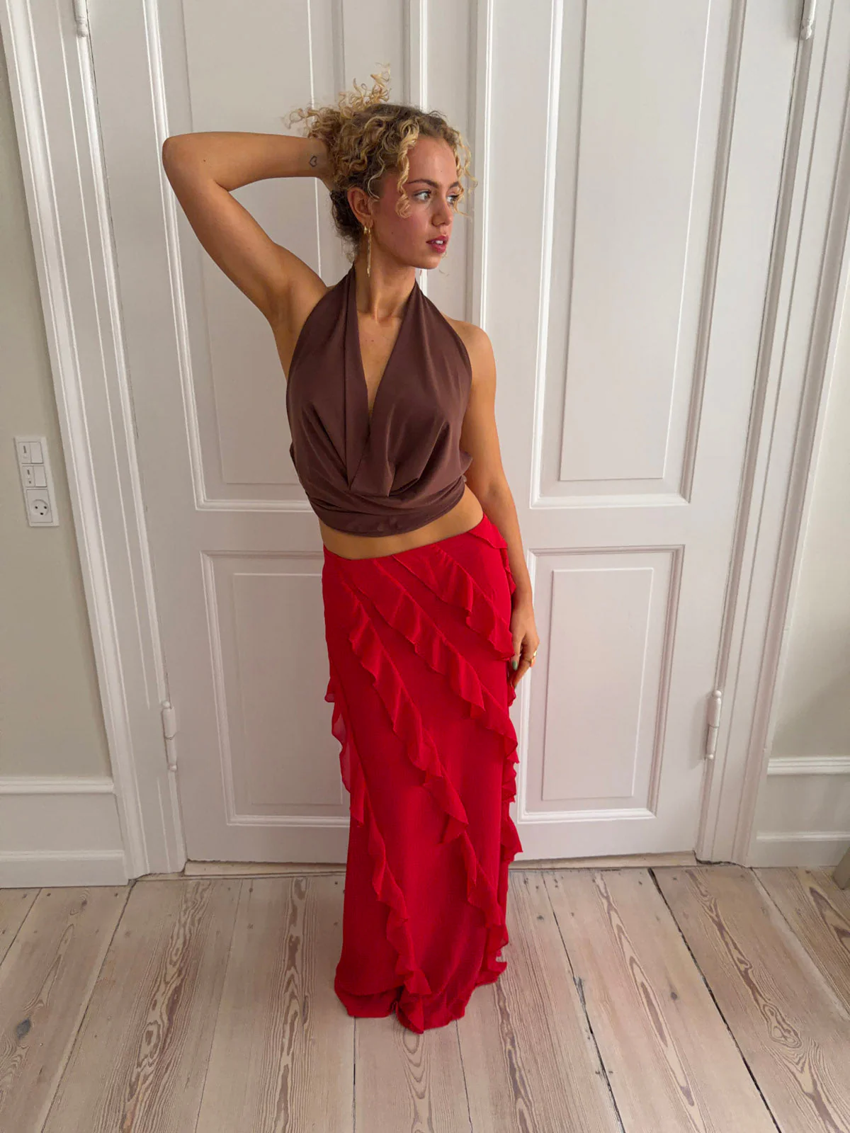 Marcie skirt - Red 1 Marcie skirt - Red