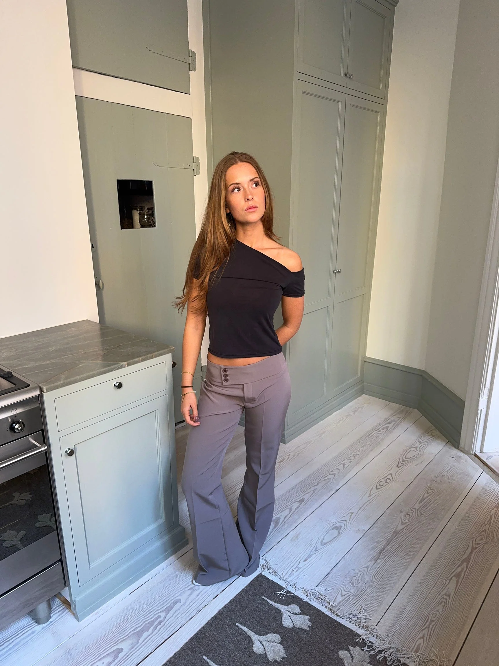 Adelita low waisted suit pants - Taupe 11 Adelita low waisted suit pants - Taupe