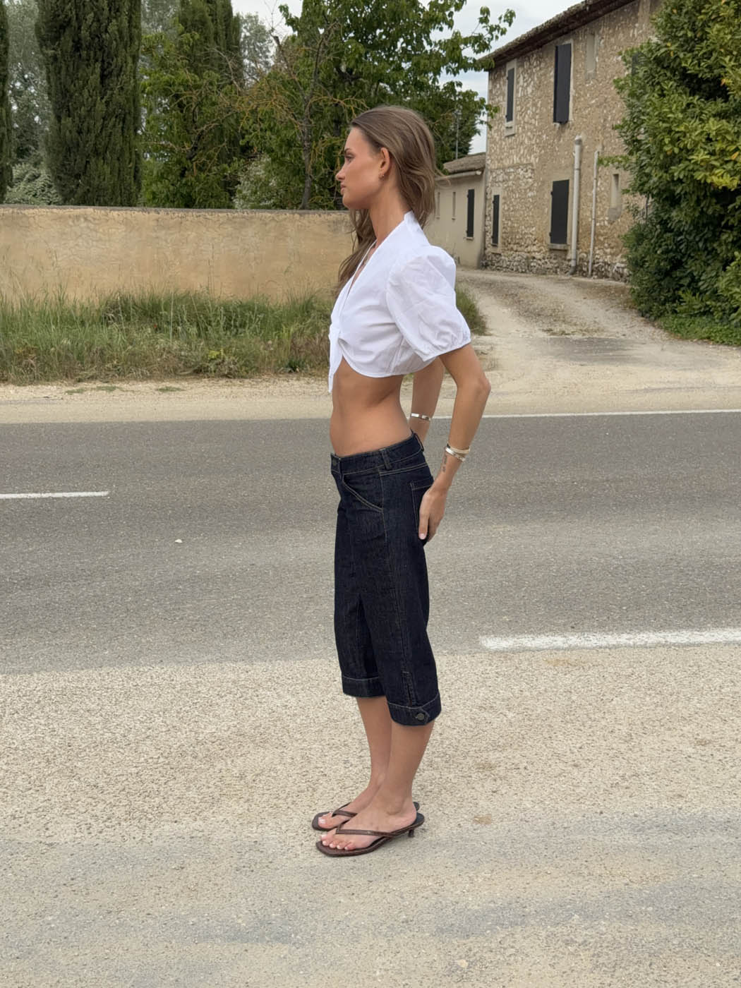 Alberita capri pants - Blue 6 Alberita capri pants - Blue