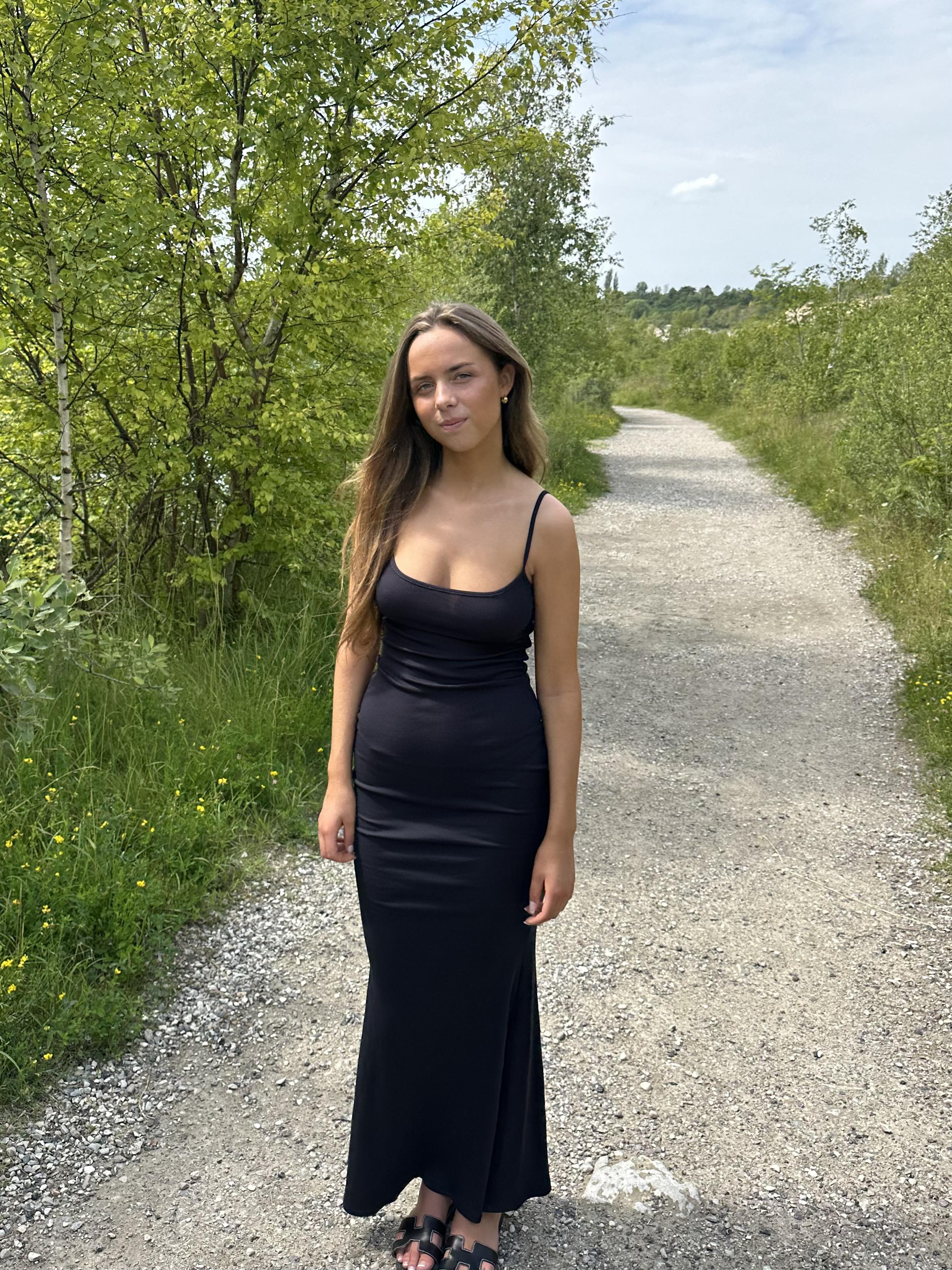 Alora dress - Dark navy