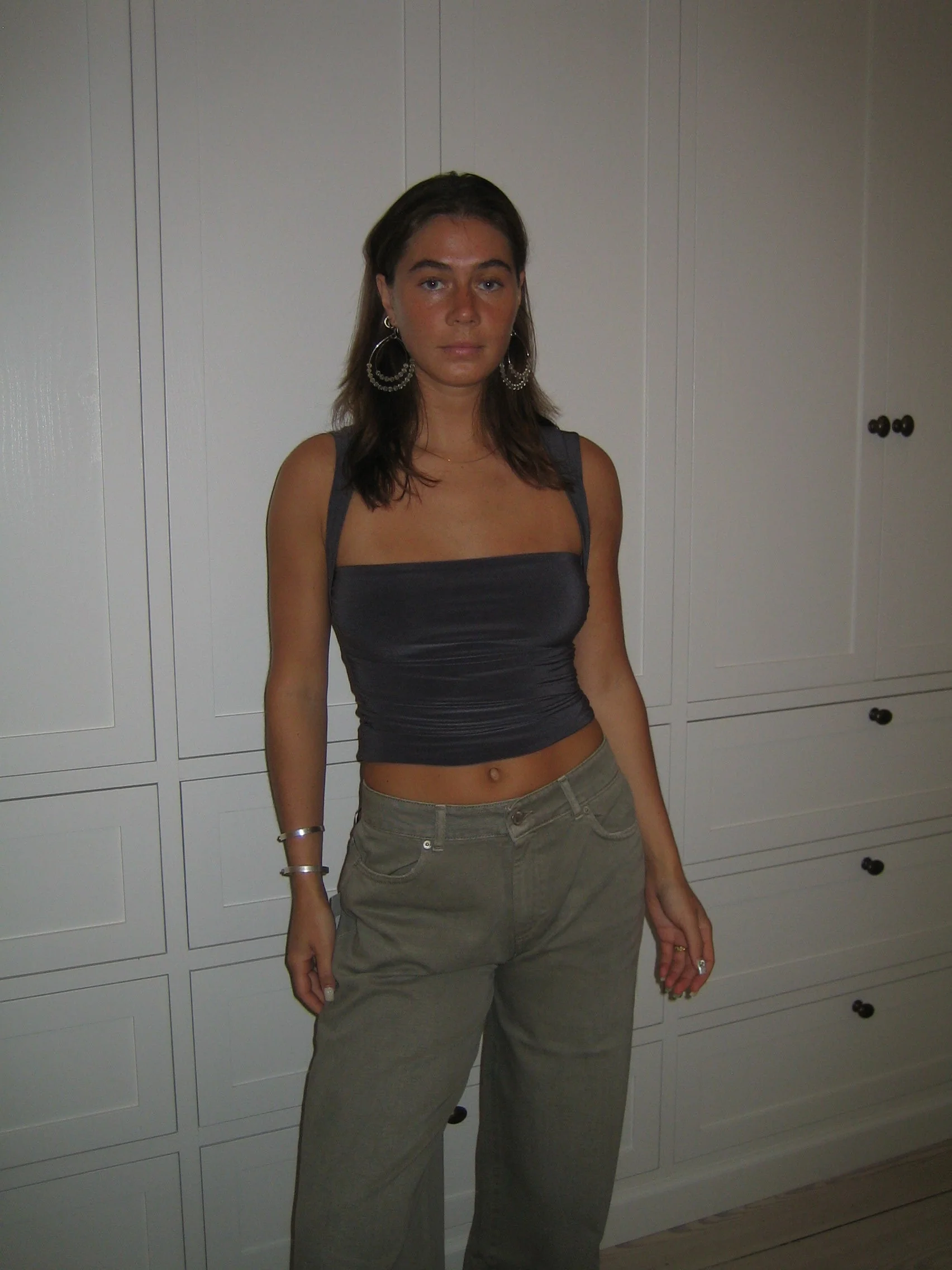 Amirana top - Dark grey 2 Amirana top - Dark grey