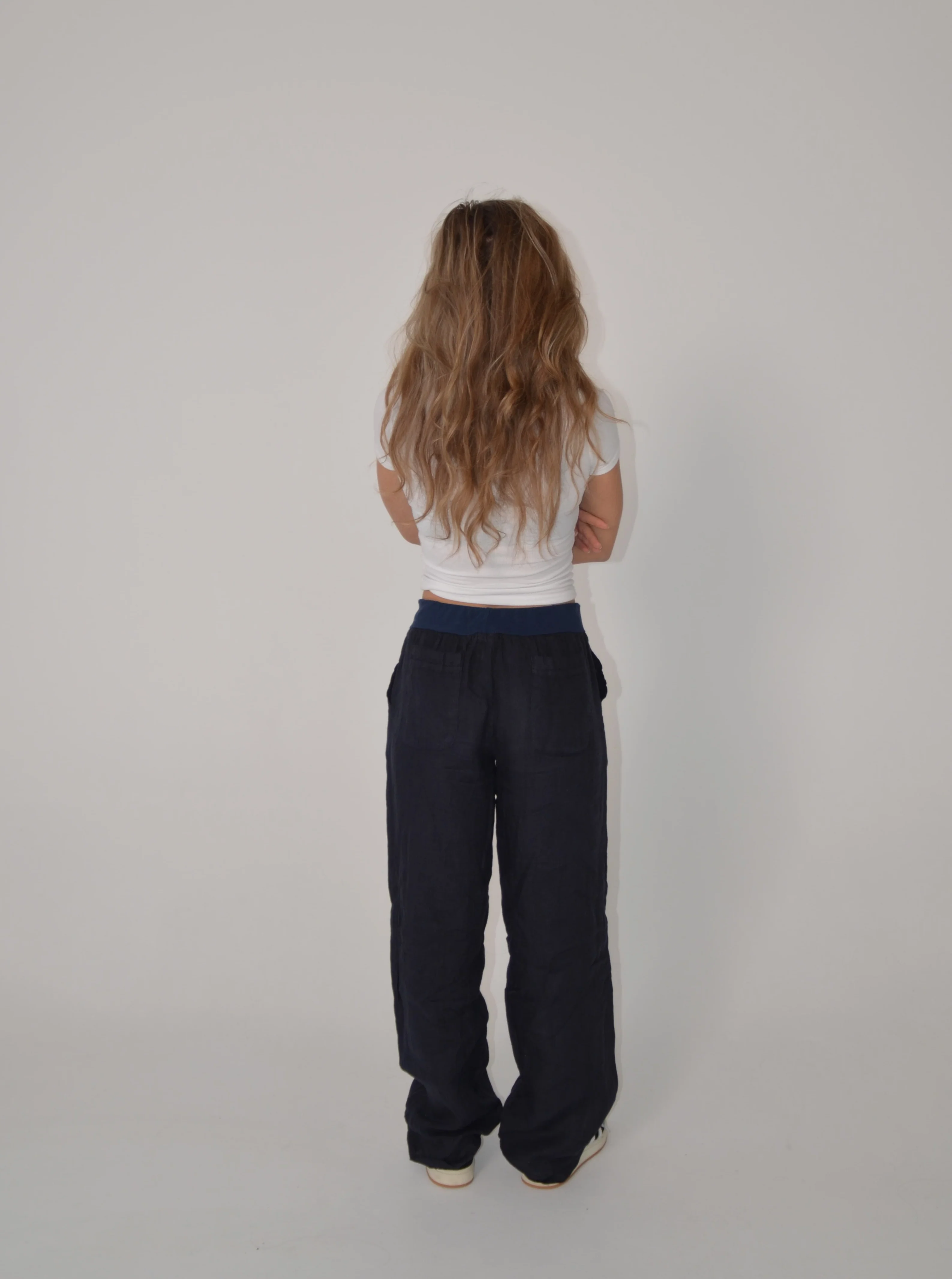 Angel linen pants - navy 11 Angel linen pants - navy