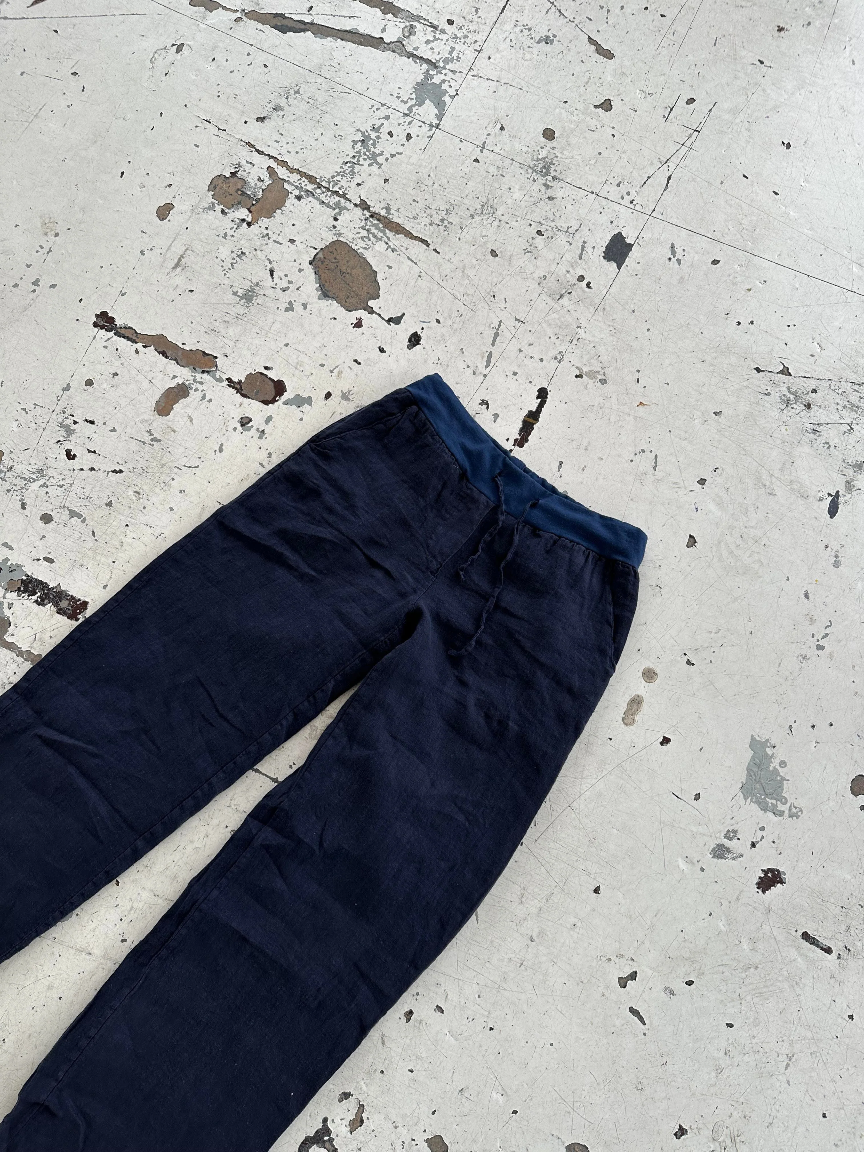 Angel linen pants - navy 8 Angel linen pants - navy