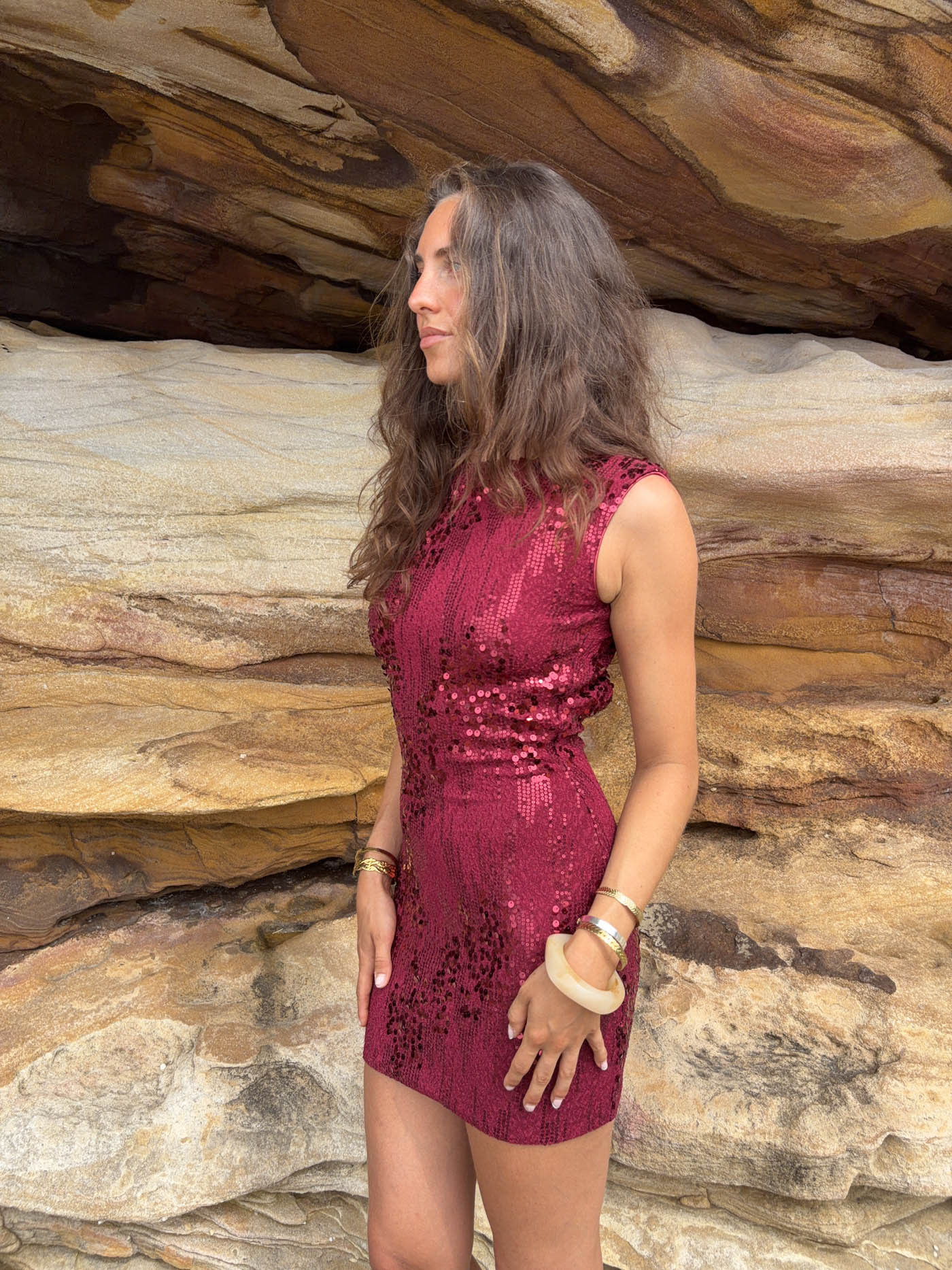 Balona dress - Red 7 Balona dress - Red