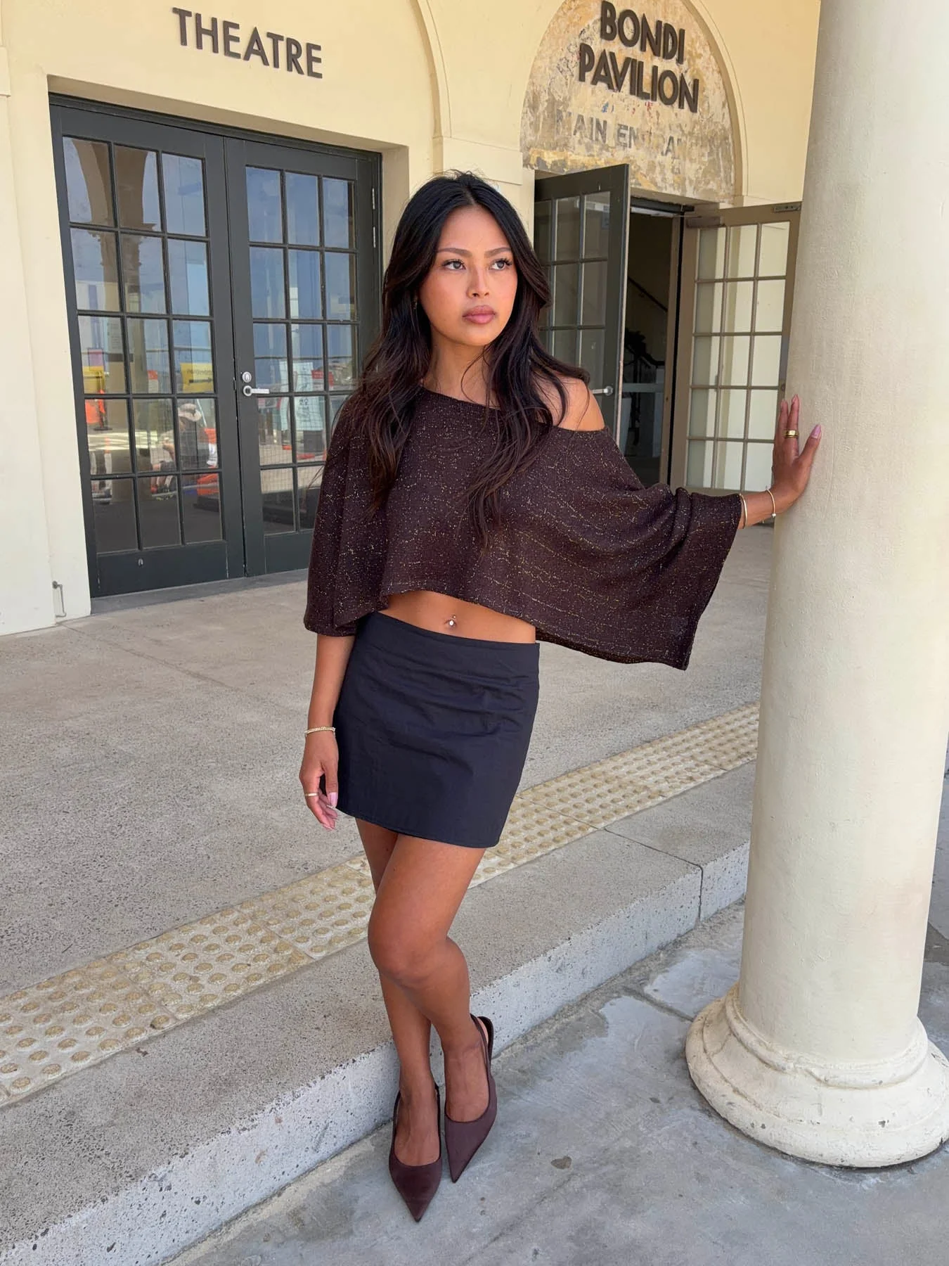 Belinda mini skirt – Black