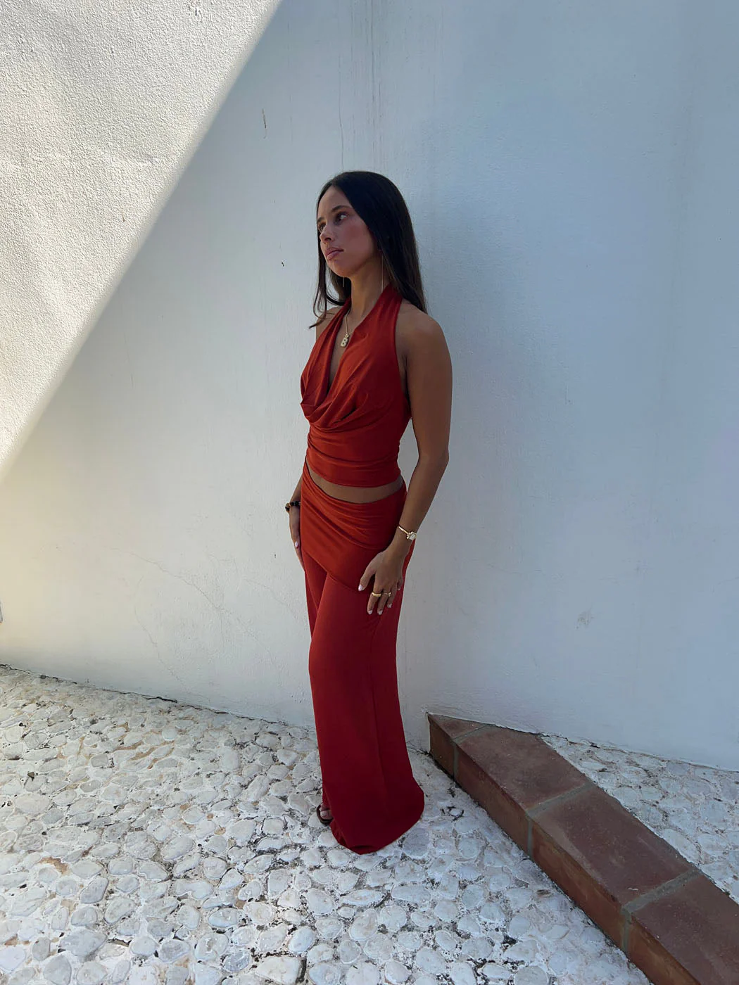 Bila mesh trousers – Red 10 Bila mesh trousers – Red