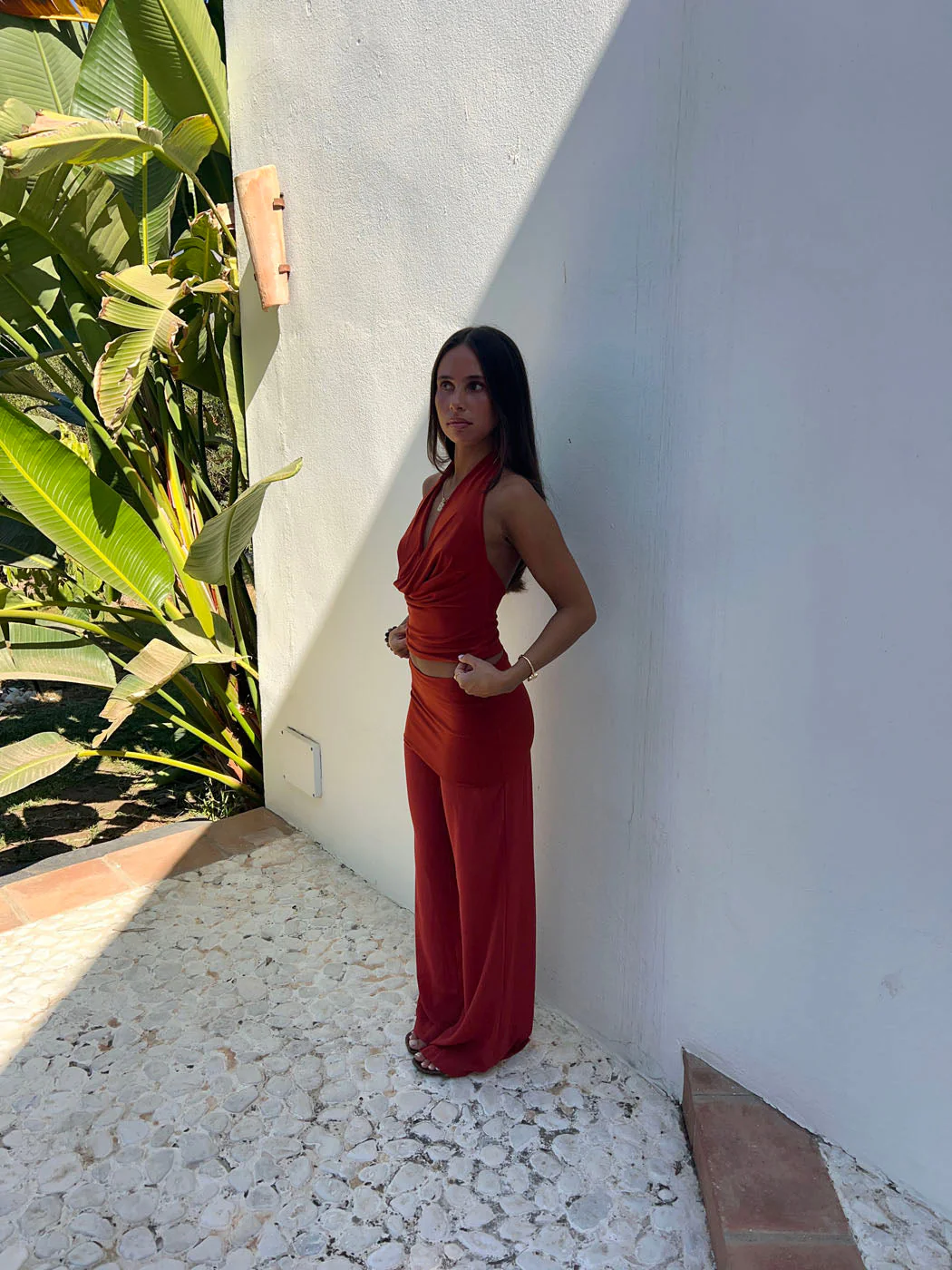 Bila mesh trousers – Red 15 Bila mesh trousers – Red