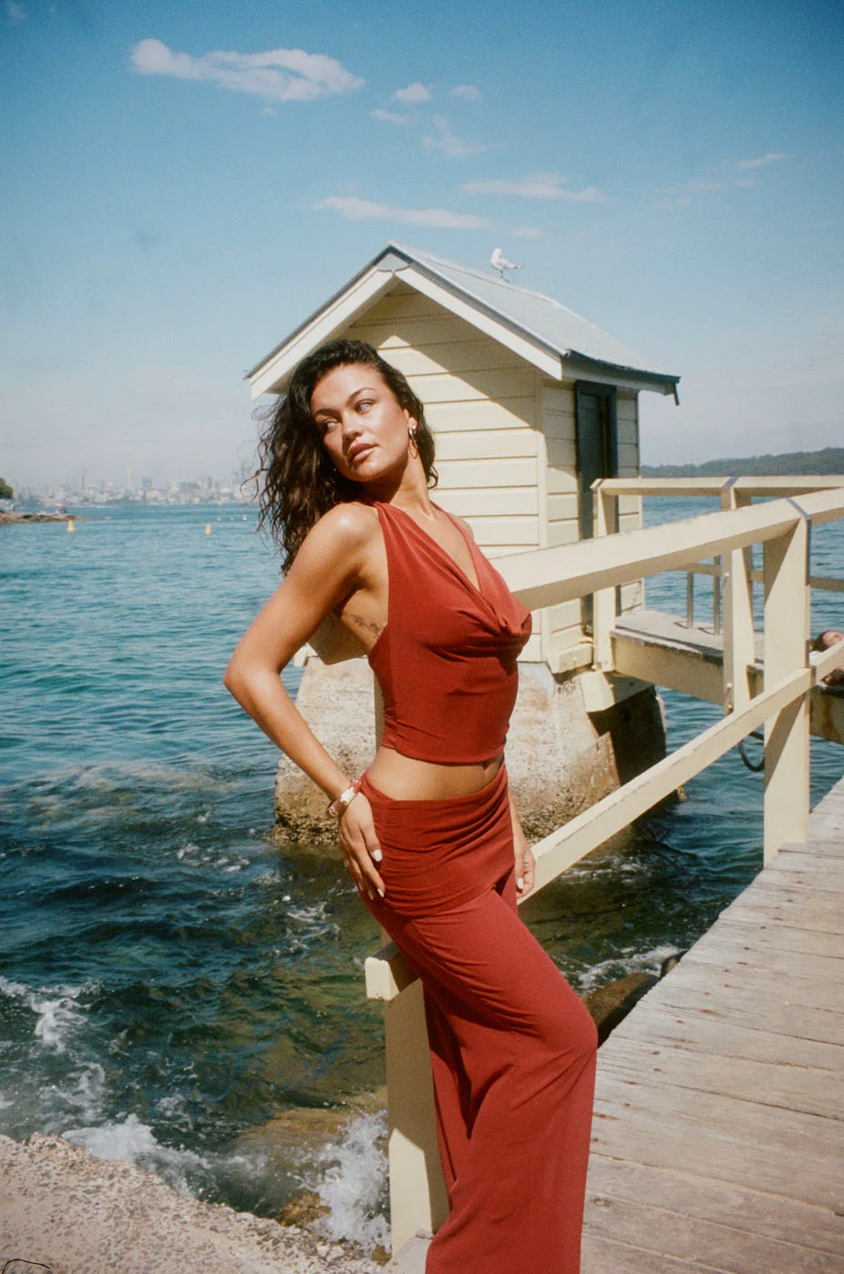 Bila mesh trousers – Red 5 Bila mesh trousers – Red