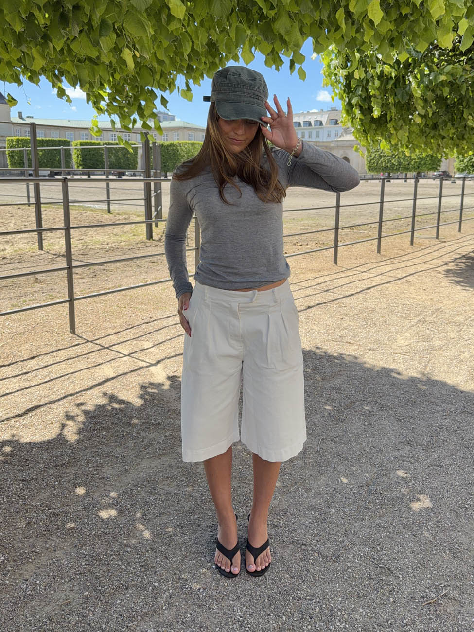 Cassidy bermuda shorts - White 5 Cassidy bermuda shorts - White