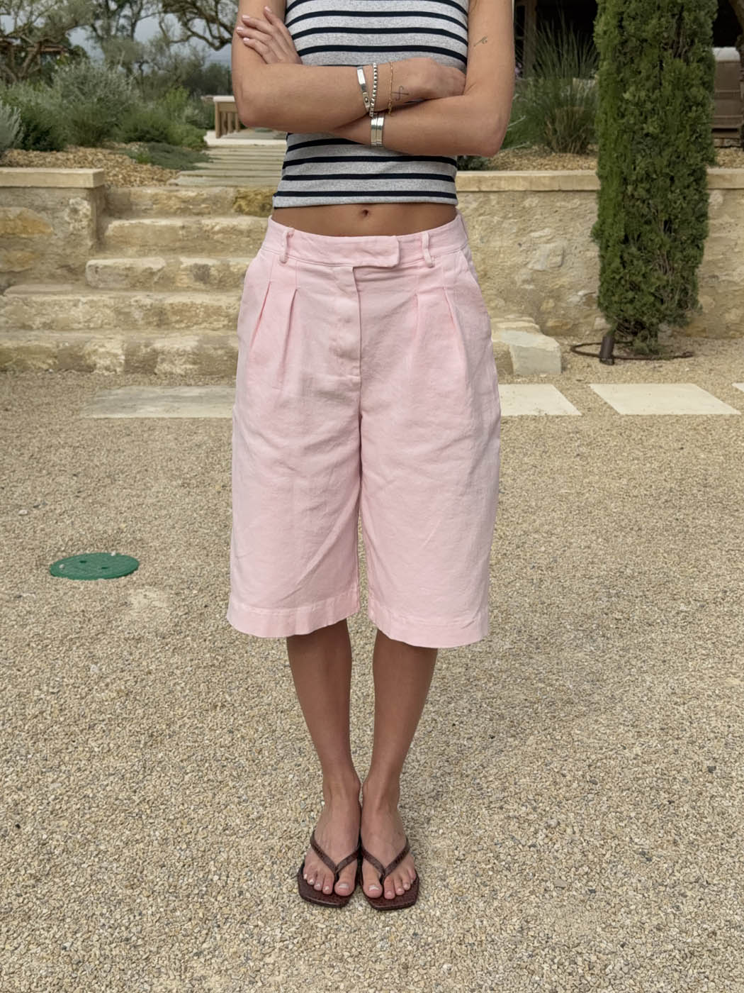 Cassidy bermudashorts - Pink