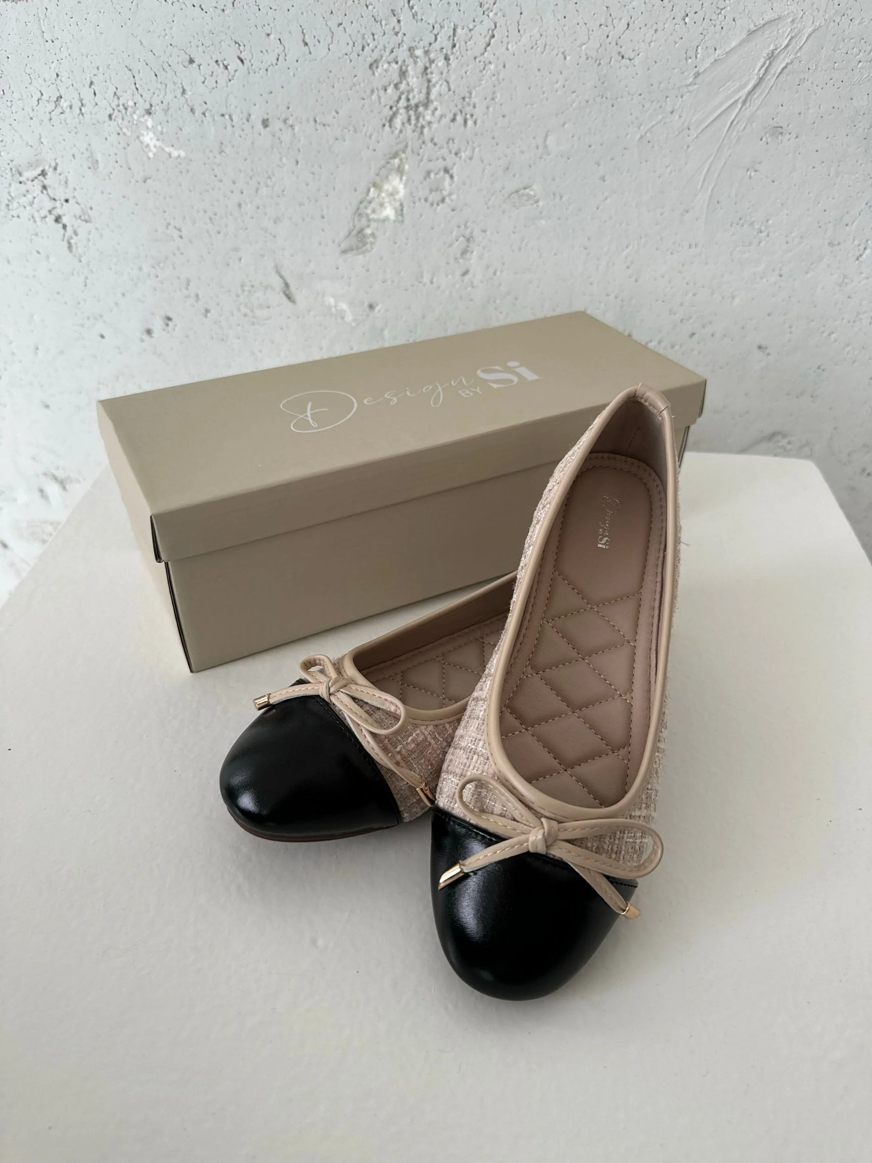 Cetinje ballet flats with bow - Beige 10 Cetinje ballet flats with bow - Beige