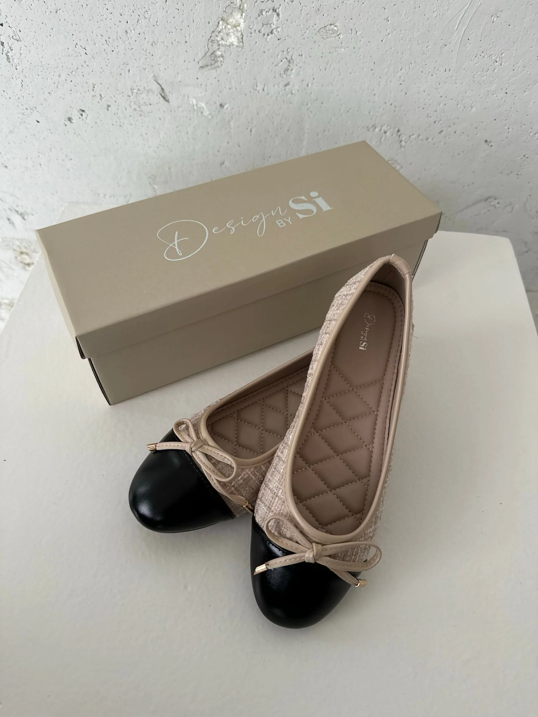Cetinje ballet flats with bow - Beige 11 Cetinje ballet flats with bow - Beige