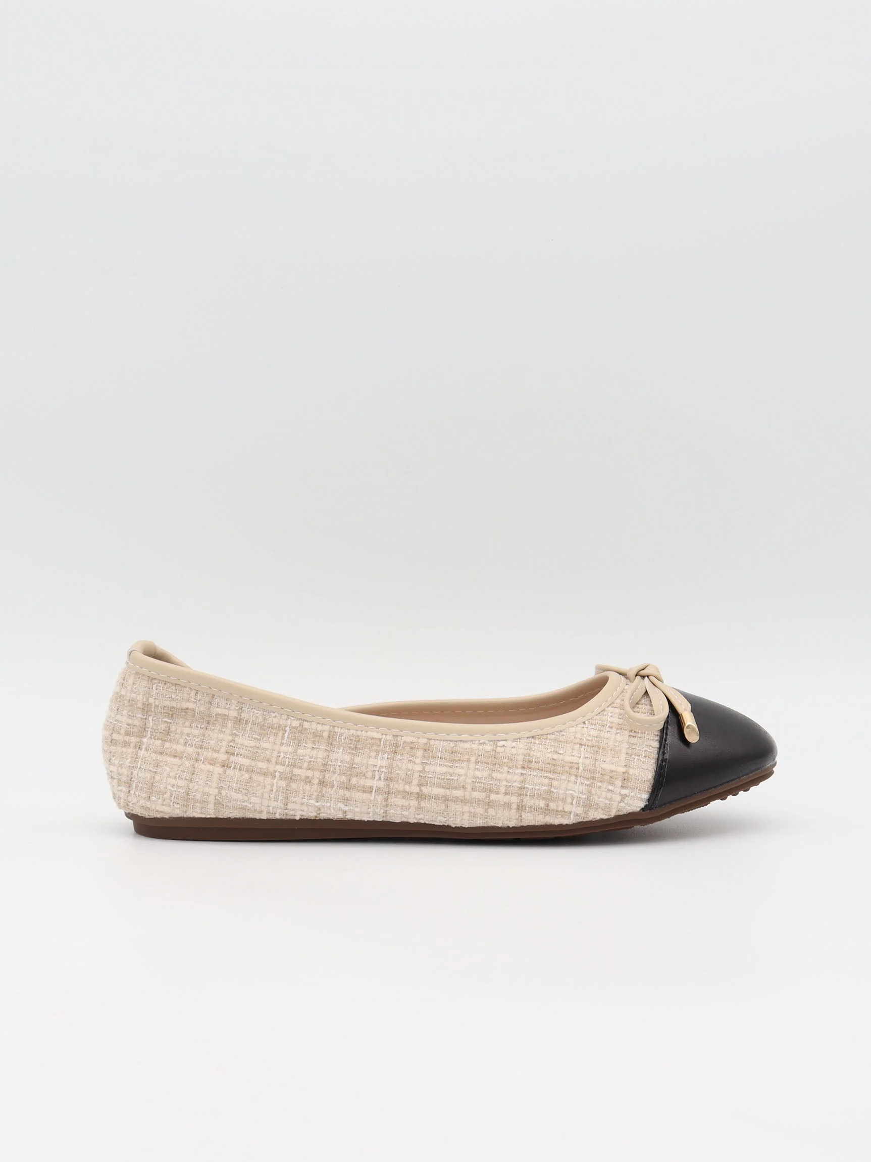 Cetinje ballet flats with bow - Beige 2 Cetinje ballet flats with bow - Beige
