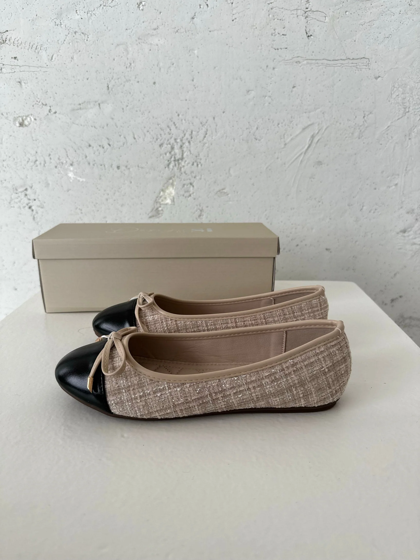 Cetinje ballet flats with bow - Beige 7 Cetinje ballet flats with bow - Beige