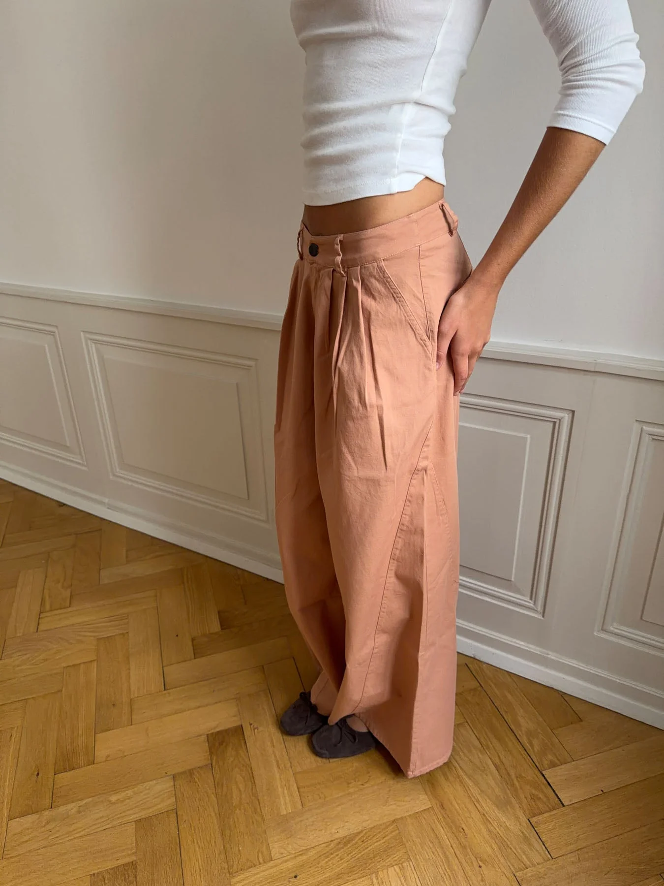 Chamomile pants - Dusty pink 10 Chamomile pants - Dusty pink
