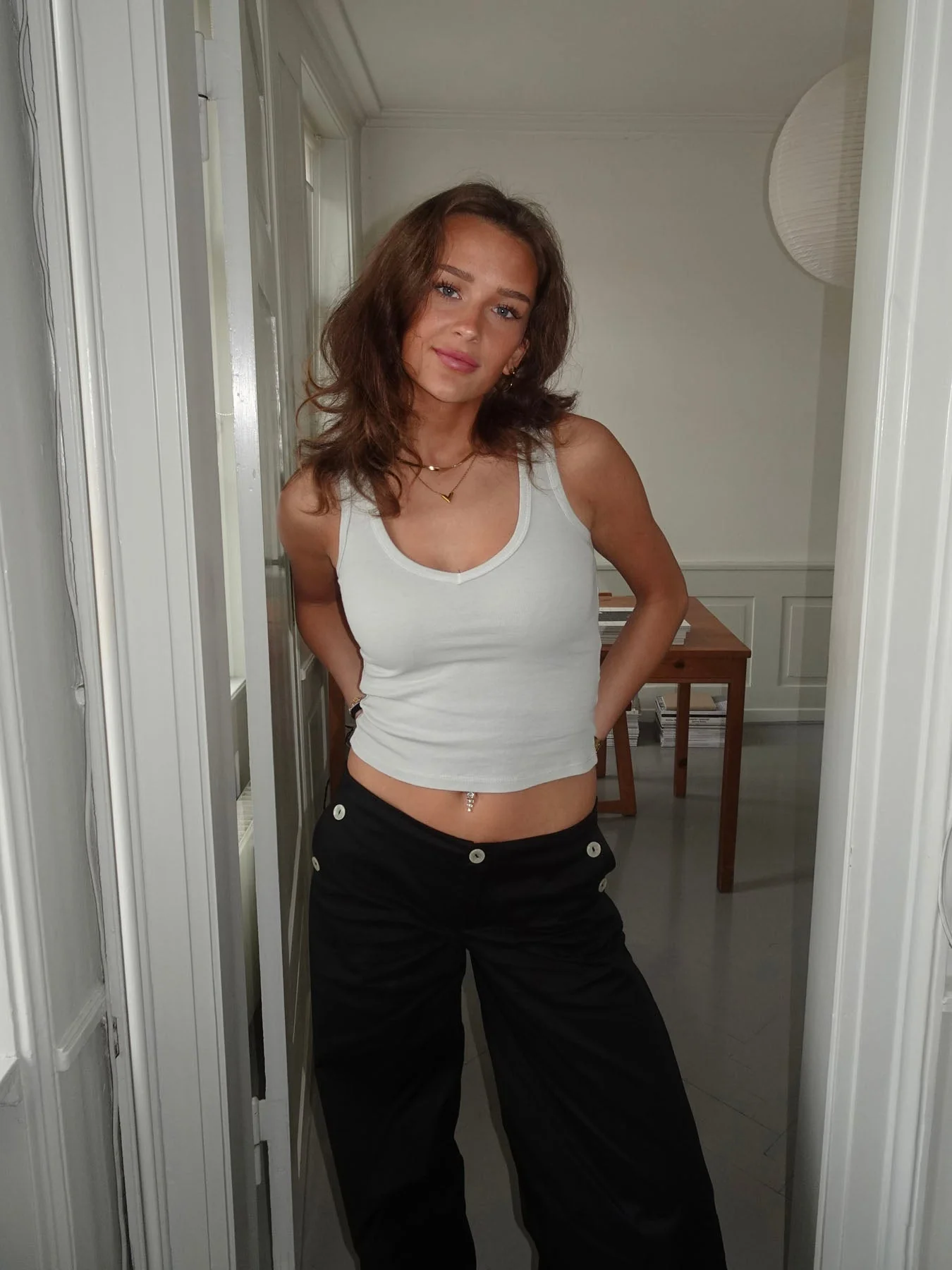 Chiara tank top - Light grey 9 Chiara tank top - Light grey