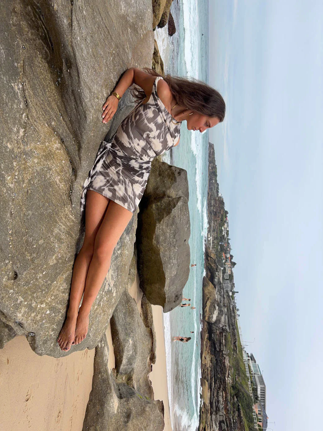 Wilda dress - Grey/white 4 Wilda dress - Grey/white