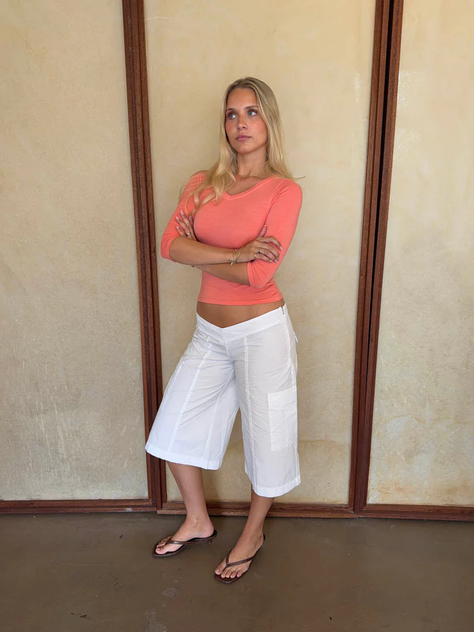 Darly cargo shorts - White 6 Darly cargo shorts - White