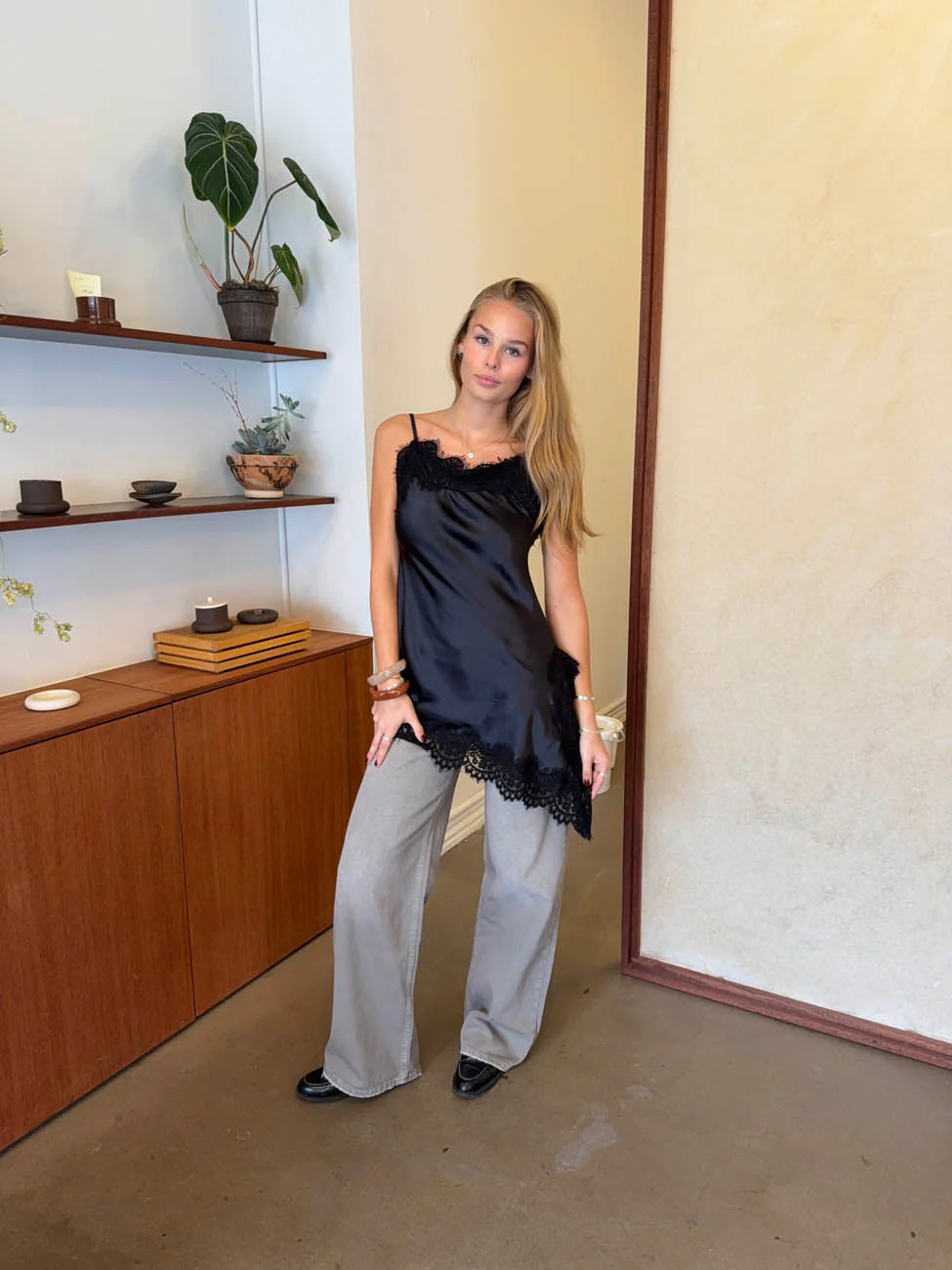 Dixie dress with lace - Black 8 Dixie dress with lace - Black