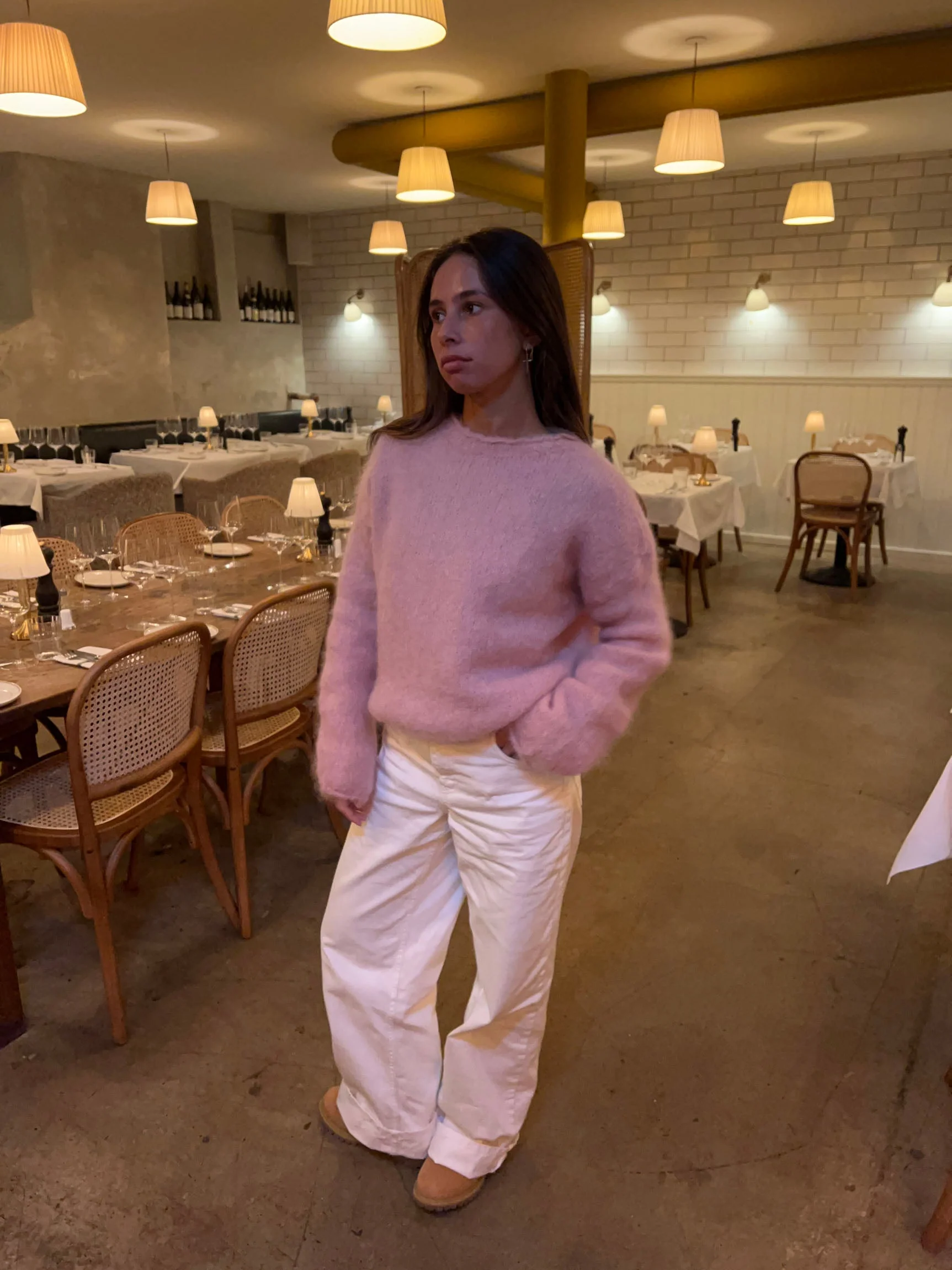 Elara mohair knit - Pink 2 Elara mohair knit - Pink