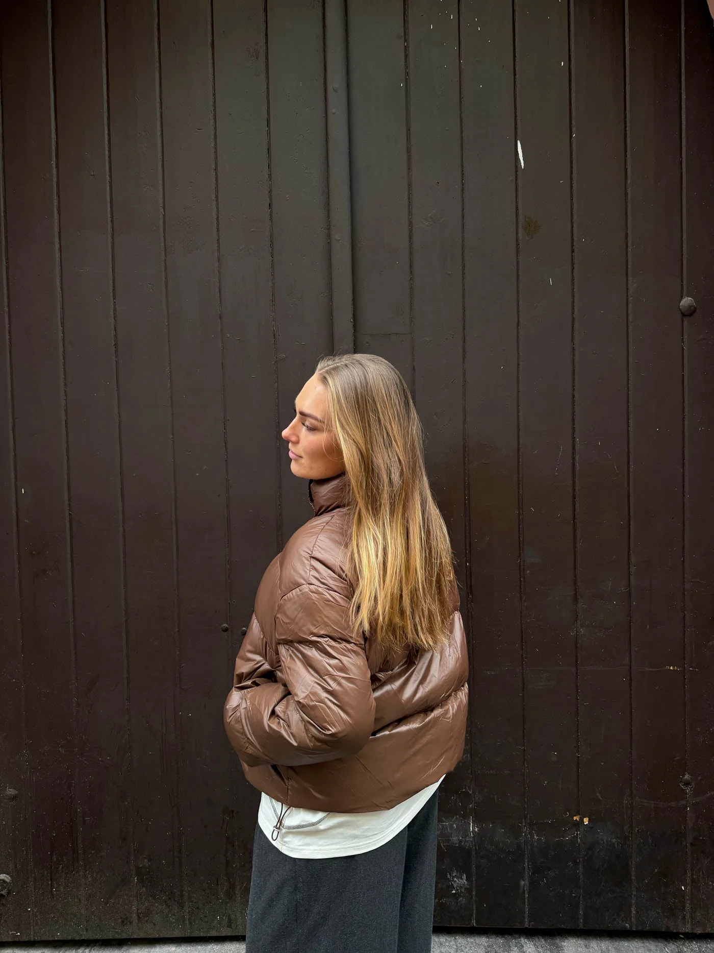 Elin puffer jacket - Brown 8 Elin puffer jacket - Brown