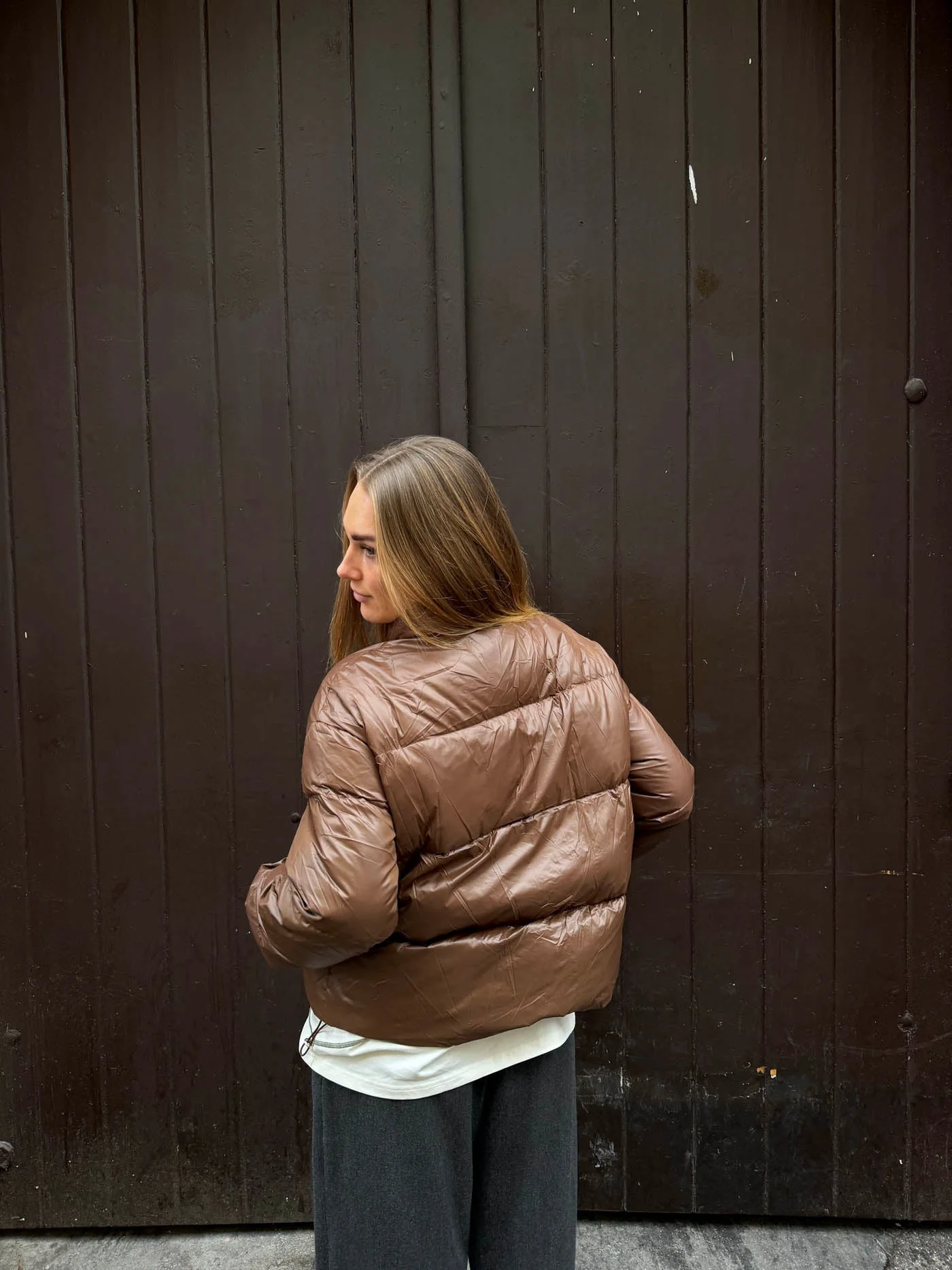 Elin puffer jacket - Brown 9 Elin puffer jacket - Brown