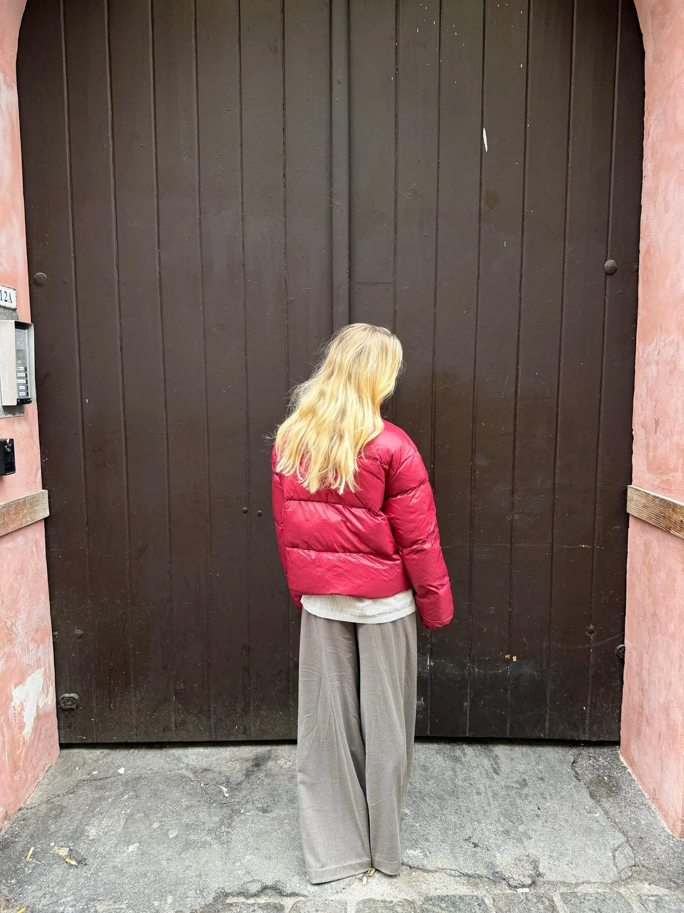 Elin puffer jacket - Red 6 Elin puffer jacket - Red