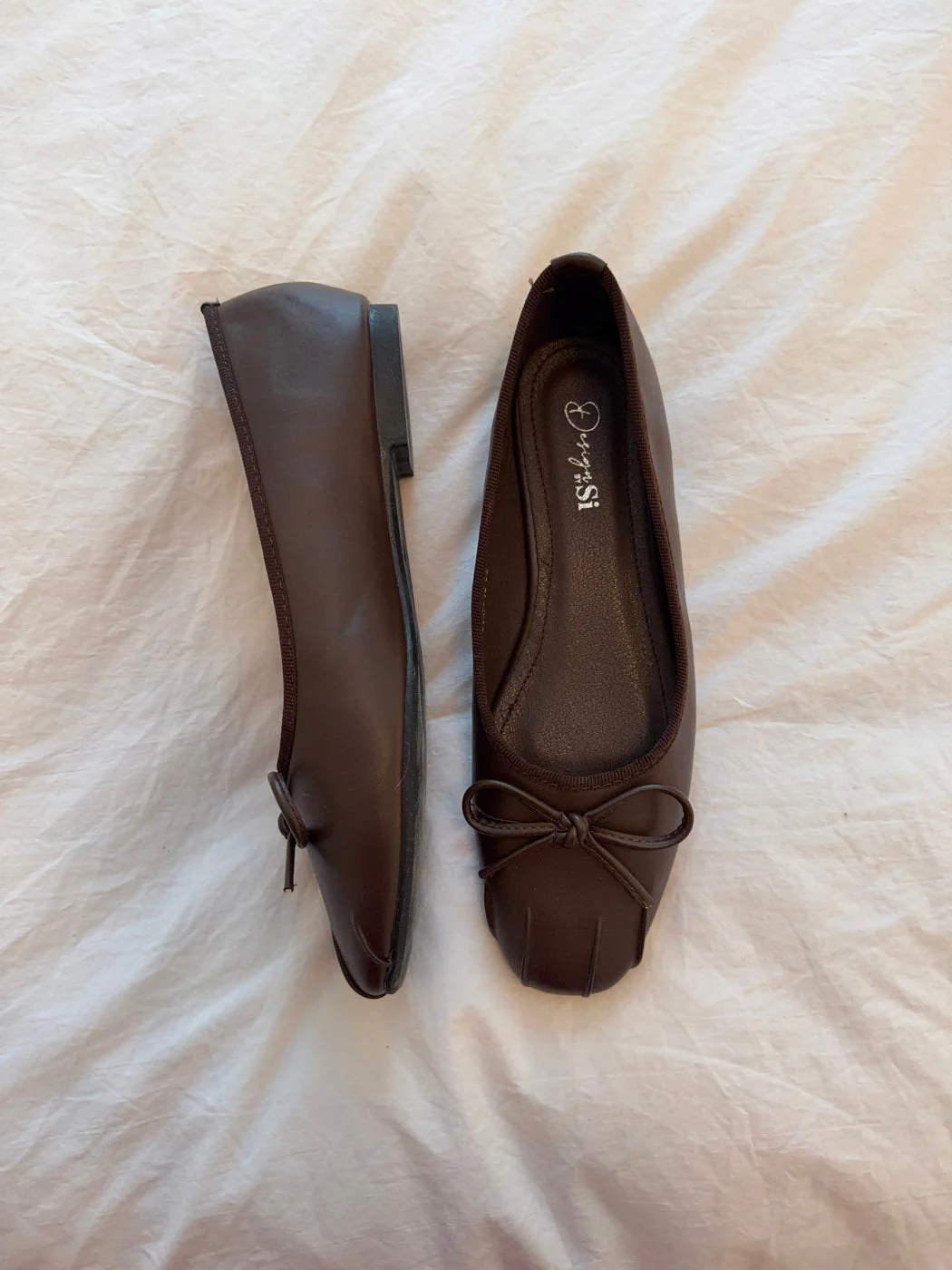 Eline ballerinas with detailing – Dark brown 4 Eline ballerinas with detailing – Dark brown