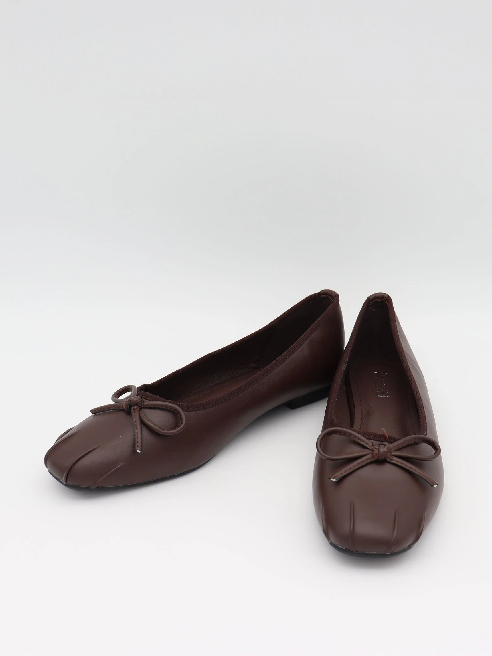 Eline ballerinas with detailing – Dark brown 5 Eline ballerinas with detailing – Dark brown
