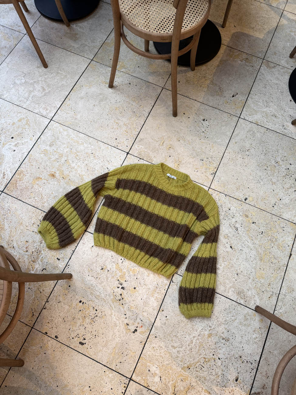 Elowen knit - Green/brown 6 Elowen knit - Green/brown